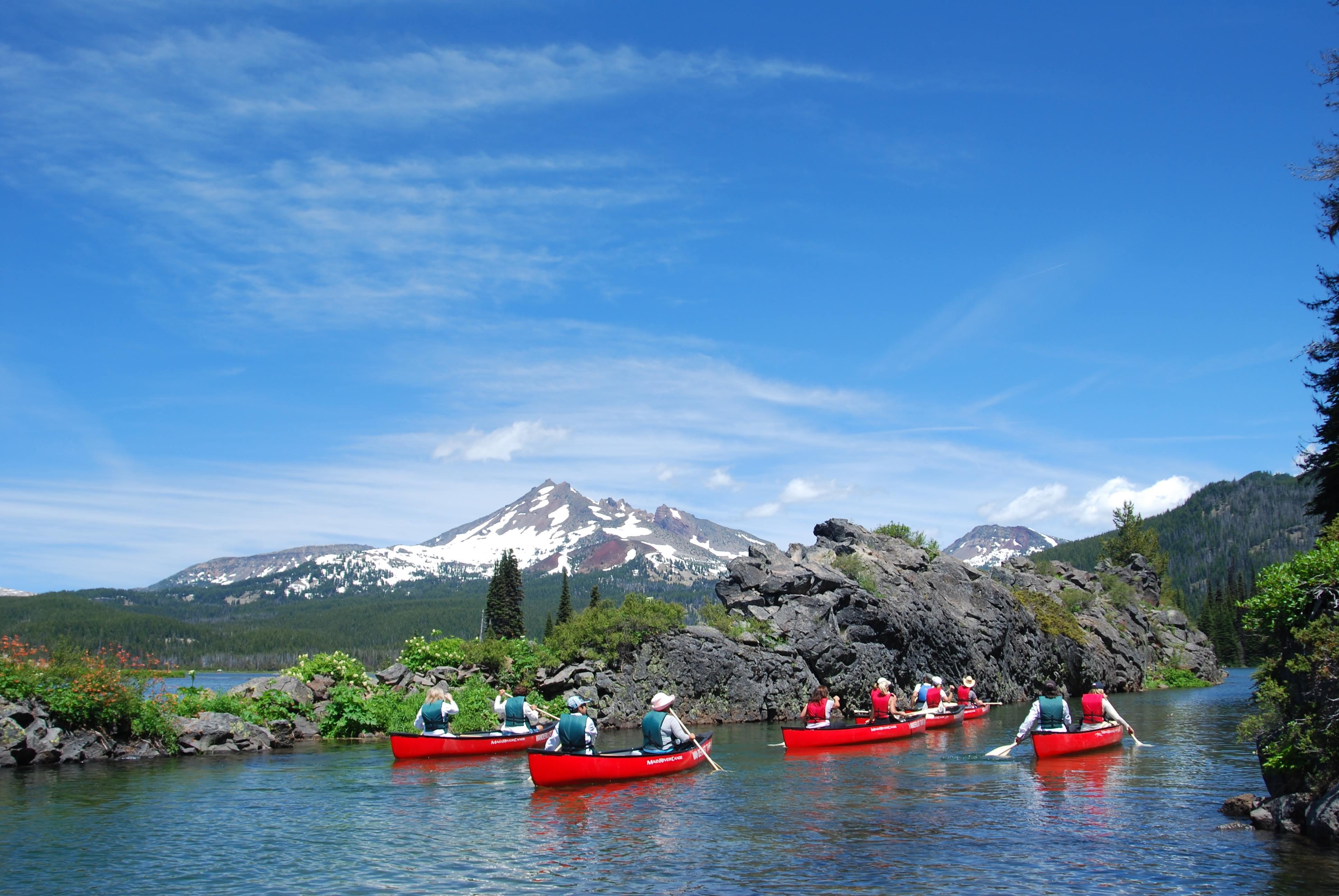 Cascade Lakes Canoe Adventure