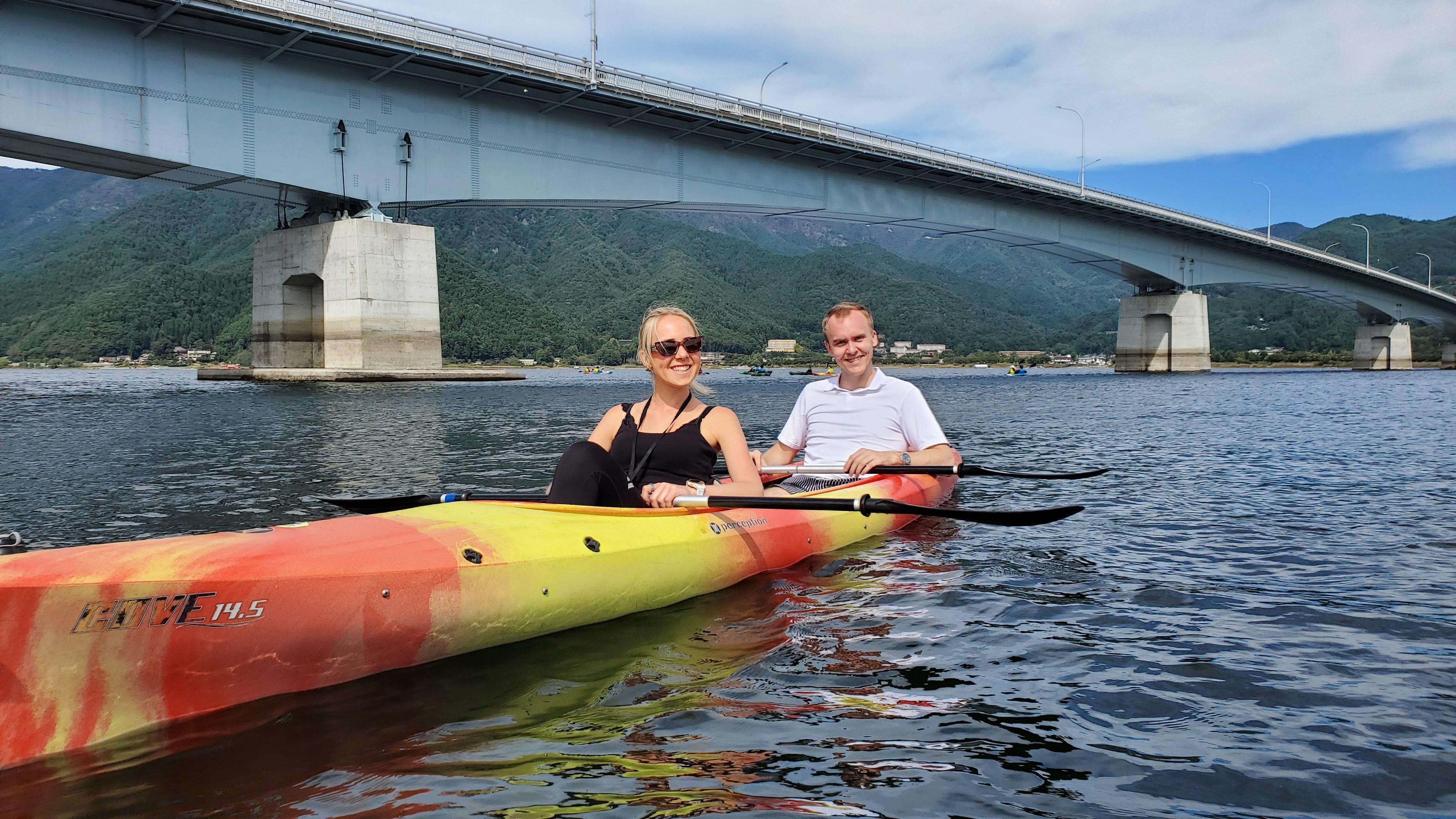 Early Morning Kayaking & Coffee on Lake Kawaguchiko
