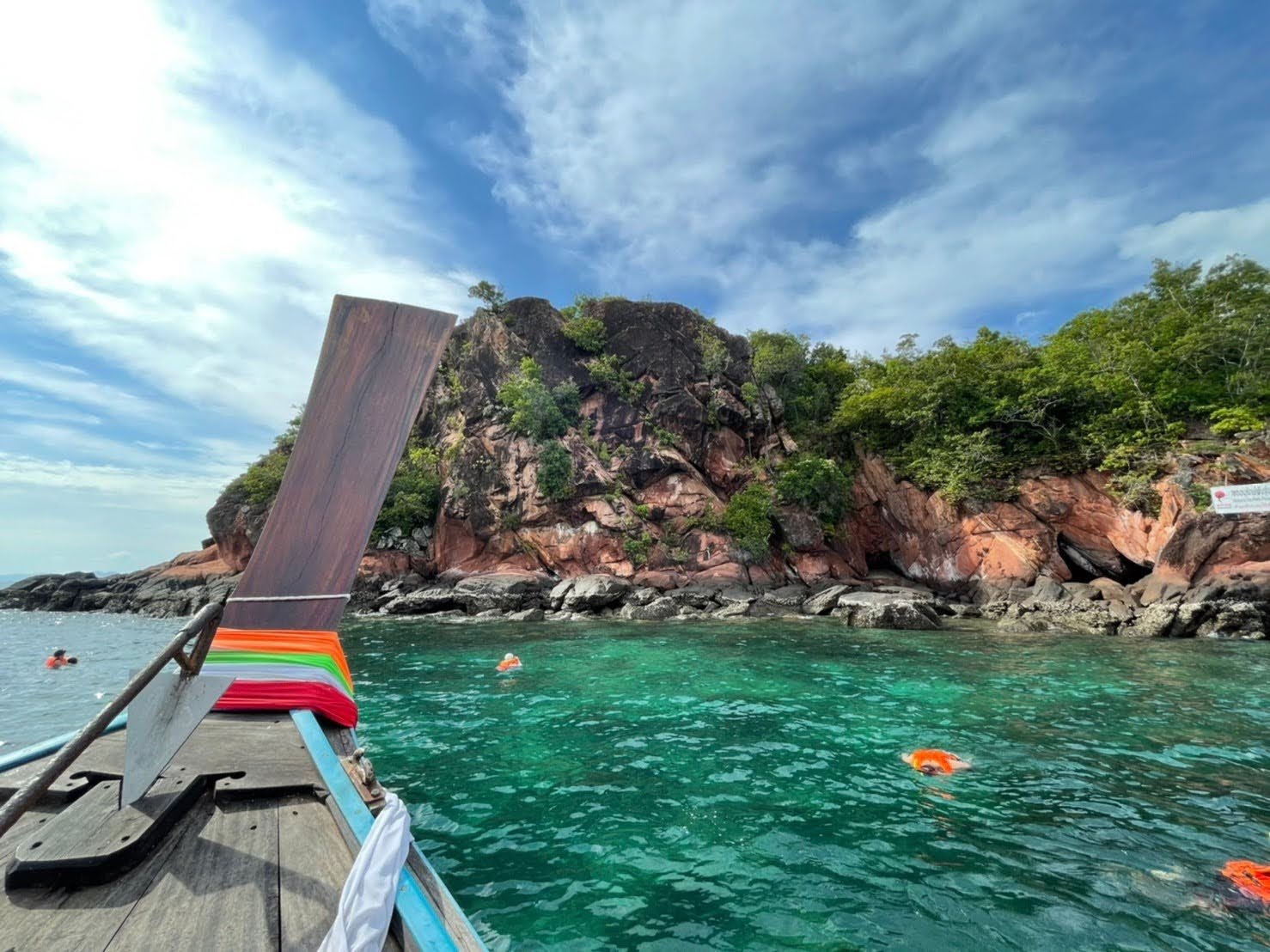 Krabi Hong Island Longtail Boat, Kayak & Snorkel Day Trip with Buffet Lunch