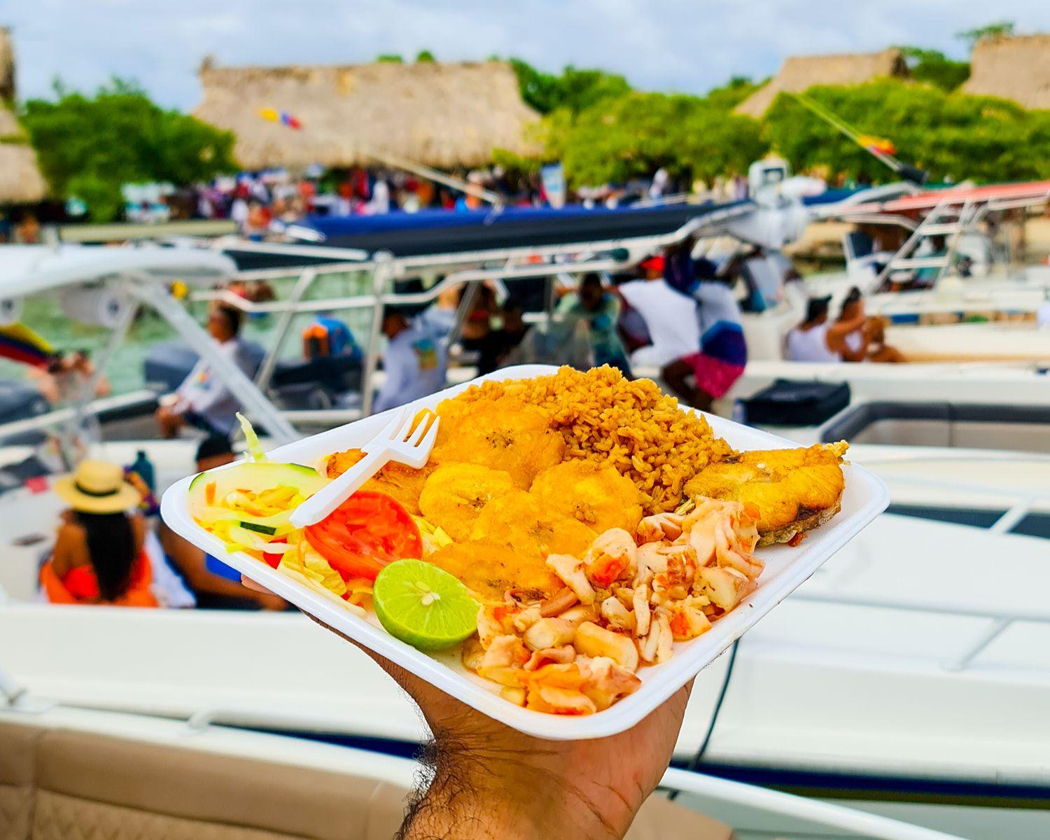 Cartagena VIP Party Boat: Cholón Island Celebration with Open Bar