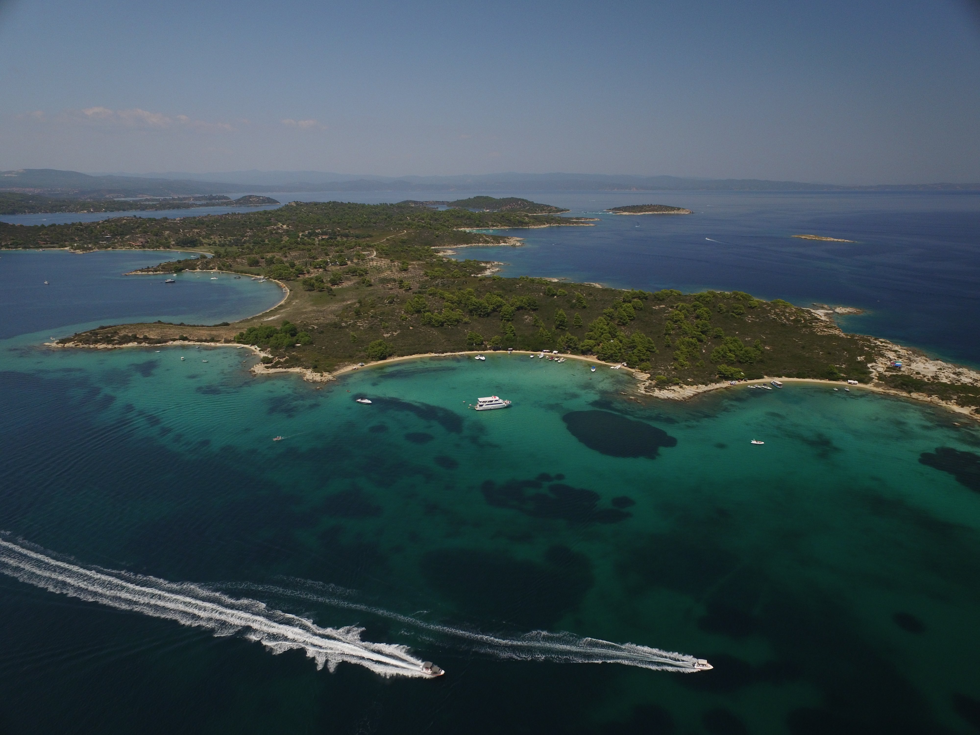 Blue Lagoon & Ammouliani Island Cruise with Greek BBQ
