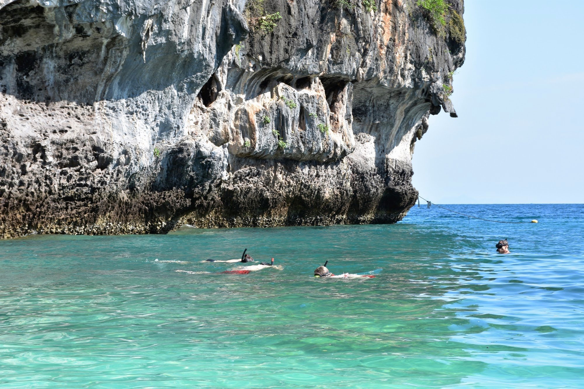 Krabi Hong Island Longtail Boat, Kayak & Snorkel Day Trip with Buffet Lunch