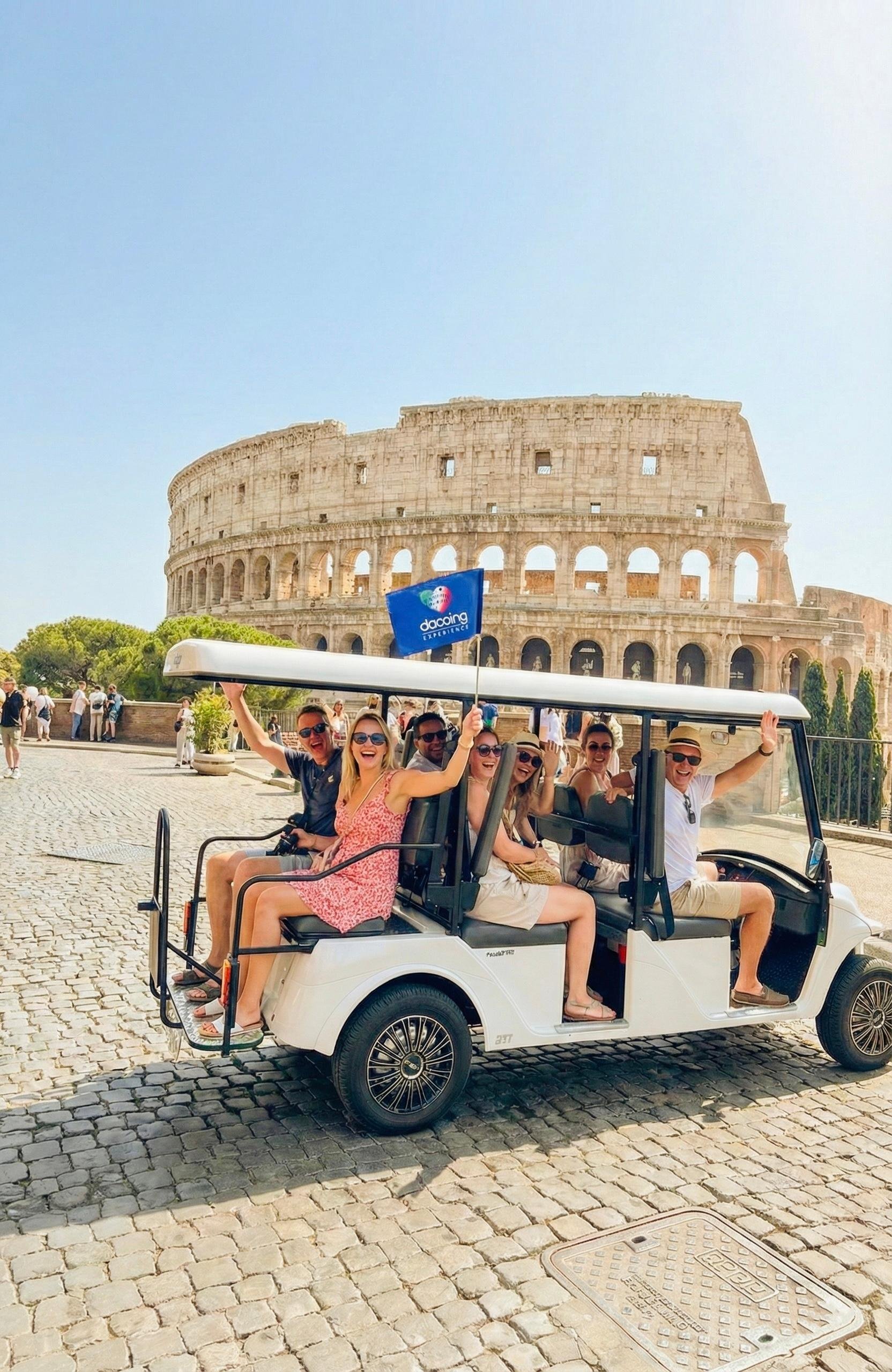 Rome: Explore Top Attractions by Exclusive Golf Cart Tour - 2026 (Verified Reviews)