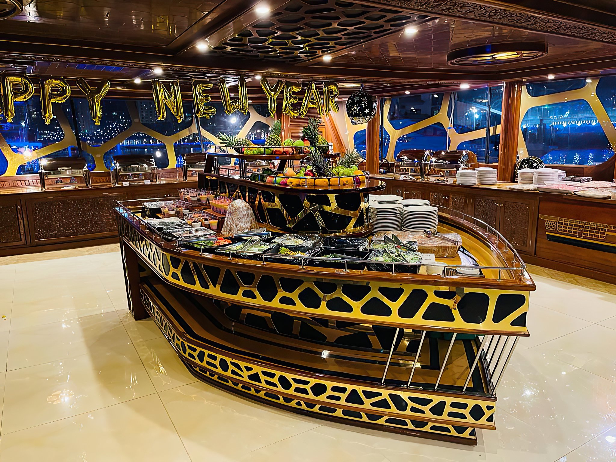 Dubai Marina Dinner Cruise aboard the Ocean Empress