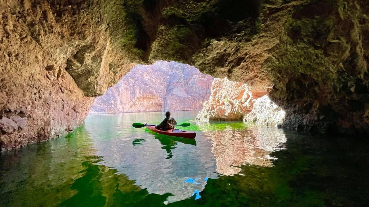 Emerald Cave Kayak Adventure from Las Vegas