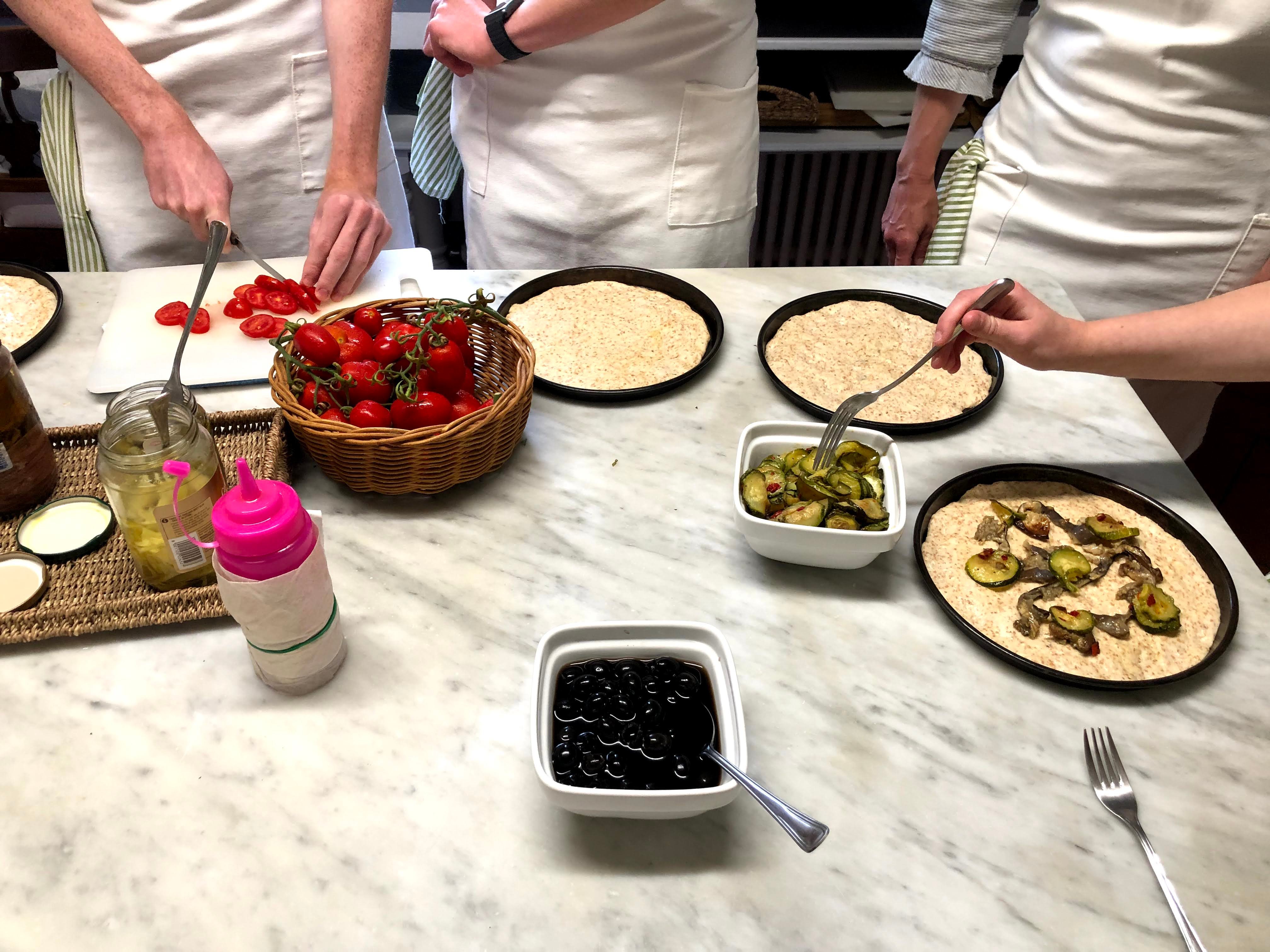 pizza making class in Cortona — photo 4