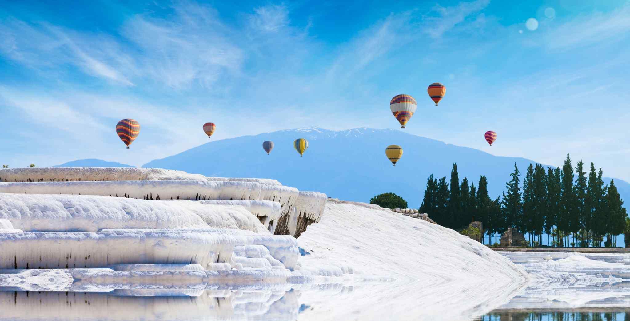 Pamukkale Sunrise Hot Air Balloon Viewing Experience