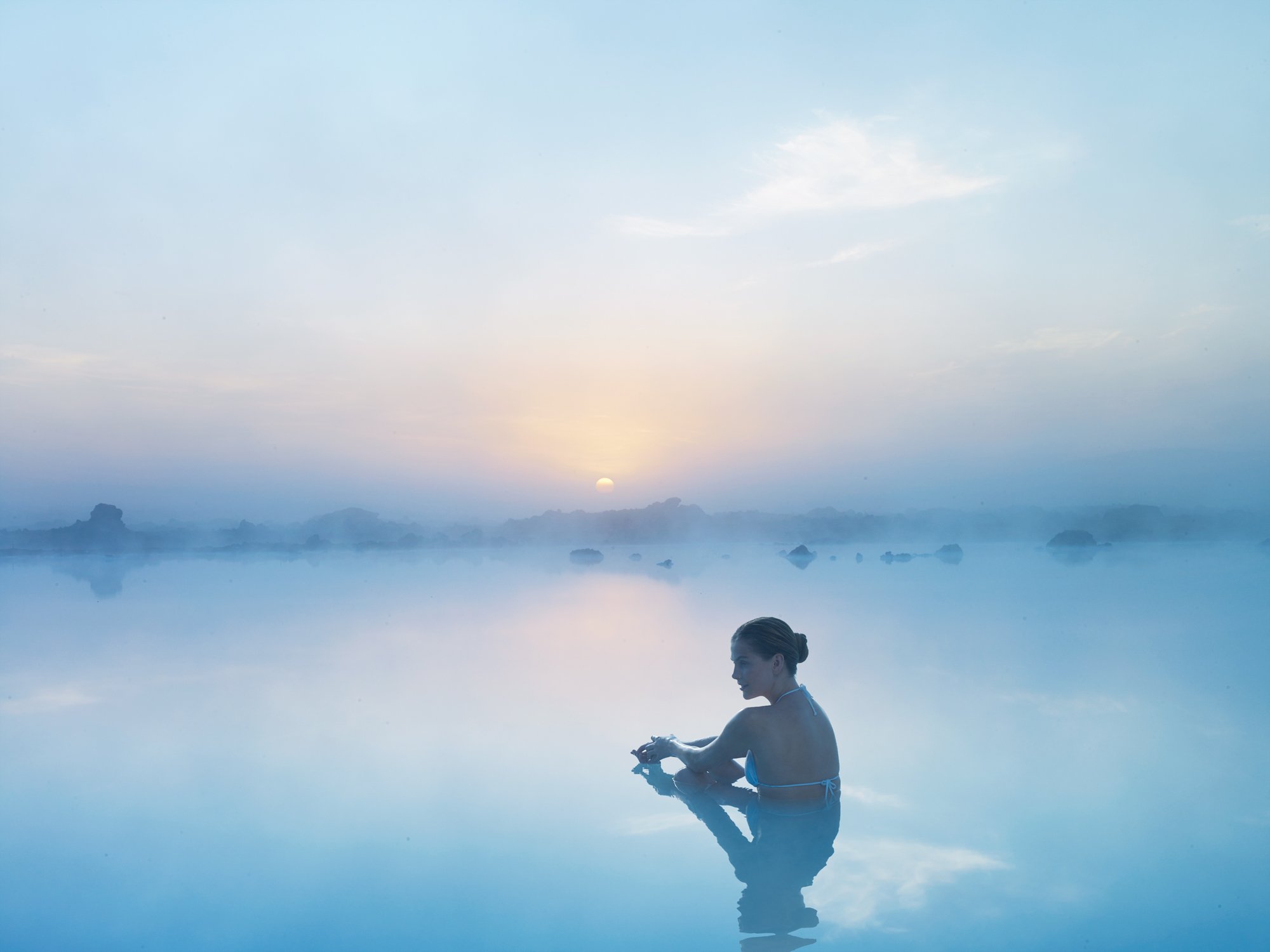 Blue Lagoon Soak & Round-Trip Shuttle from Reykjavík