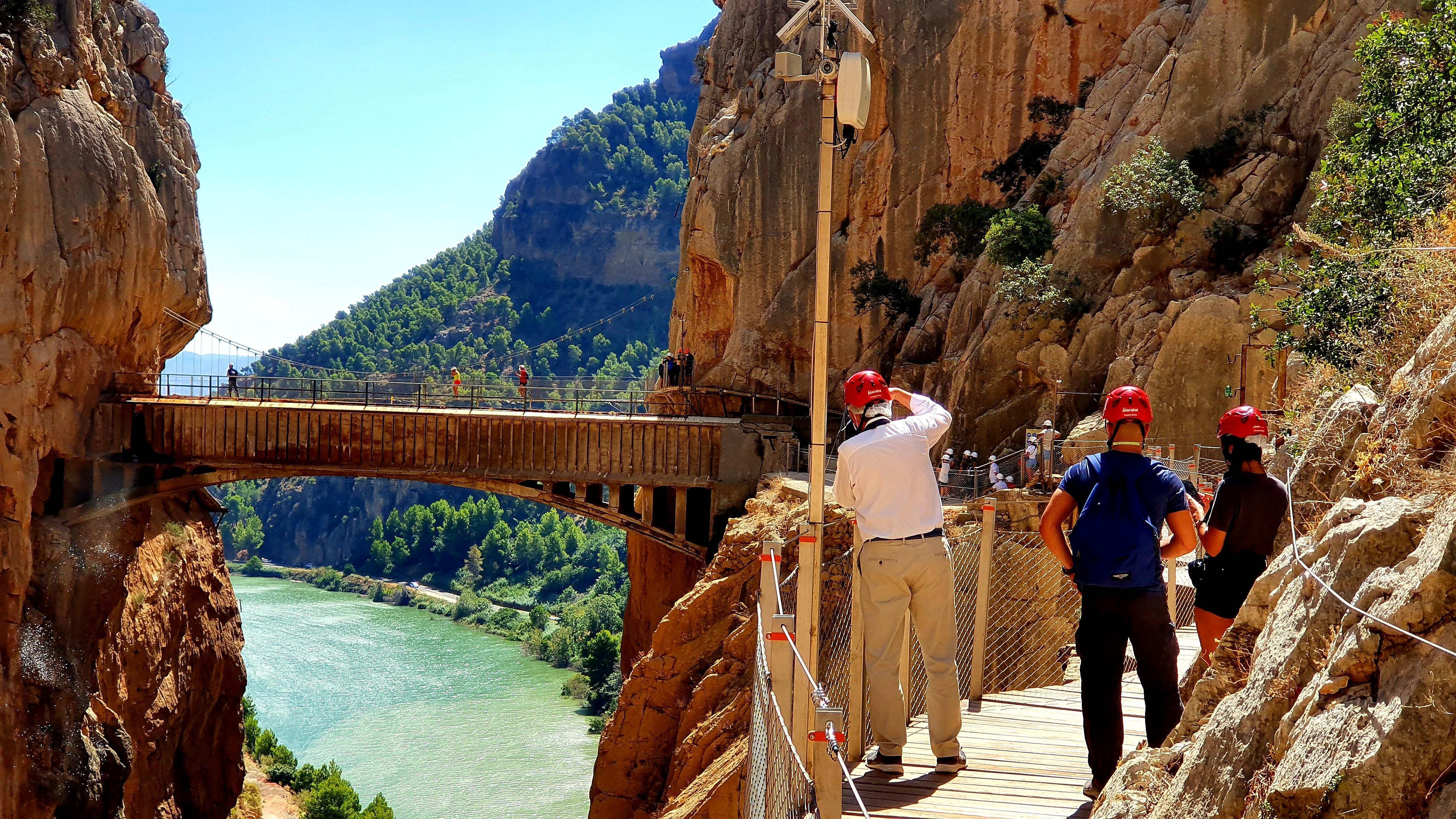 Caminito del Rey guided tour from Málaga — cliffside walkway above the Gaitanes Gorge, Andalusia — image 10
