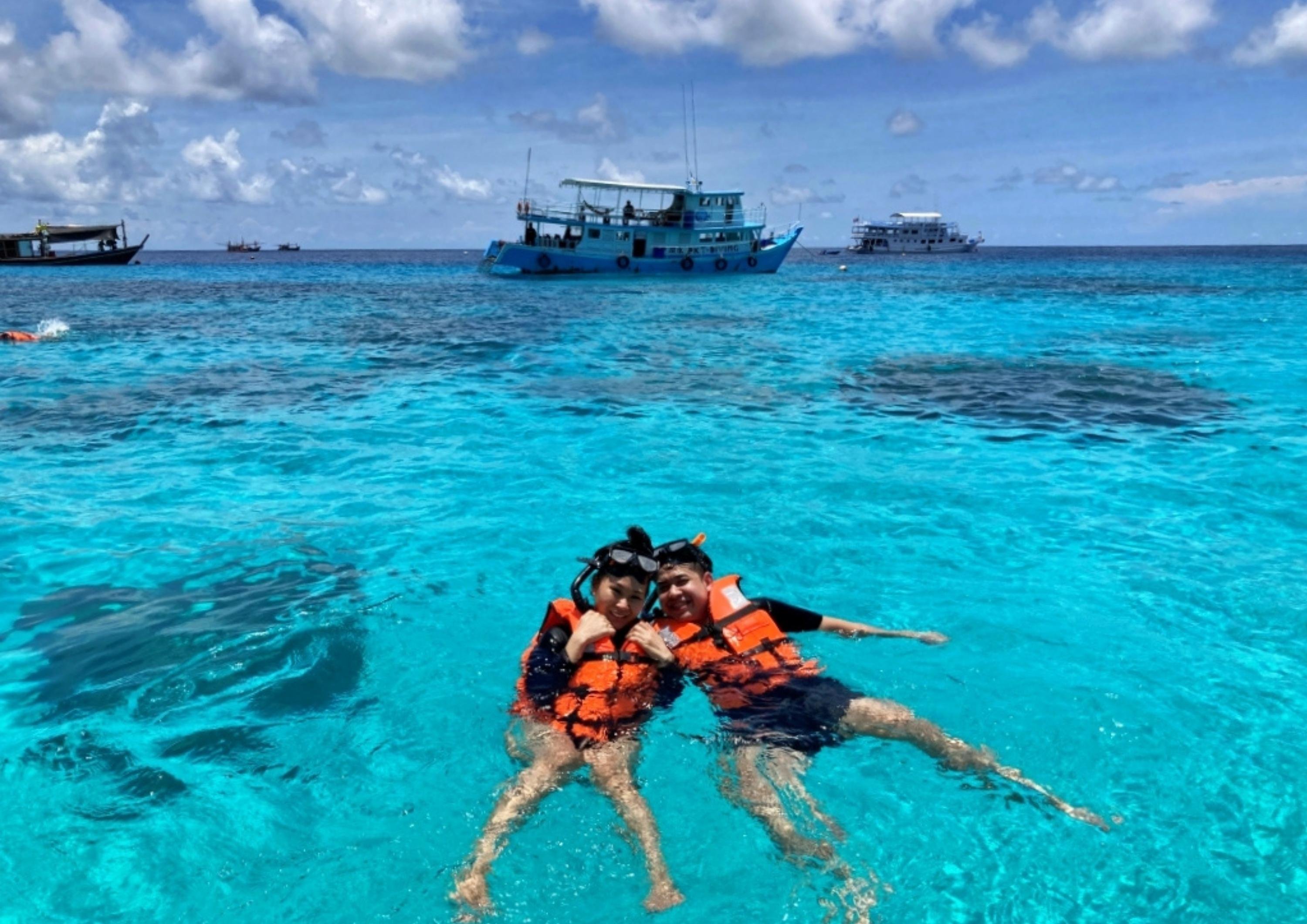 Coral Island Catamaran Sunset Cruise with Dinner