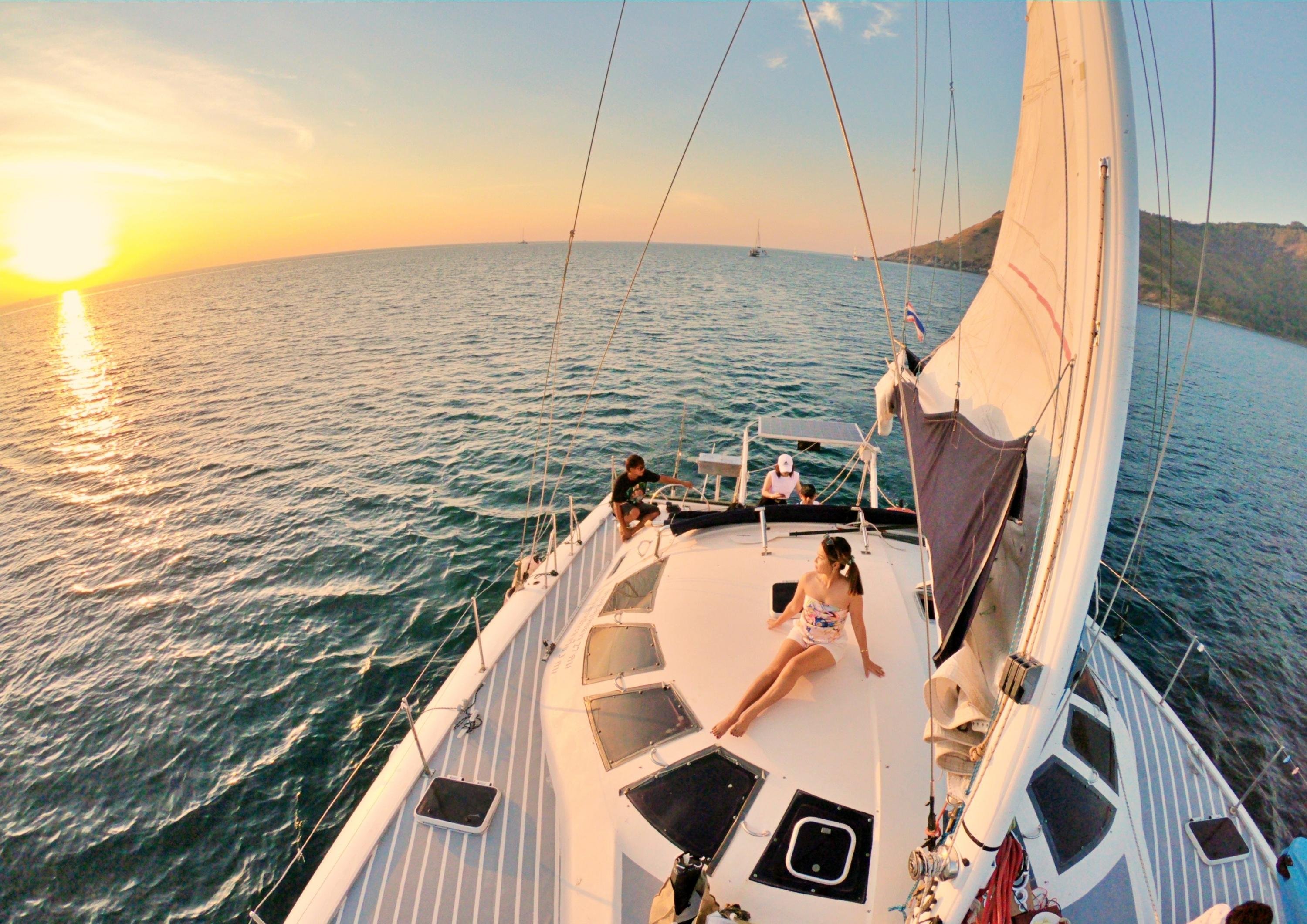 Coral Island Catamaran Sunset Cruise with Dinner