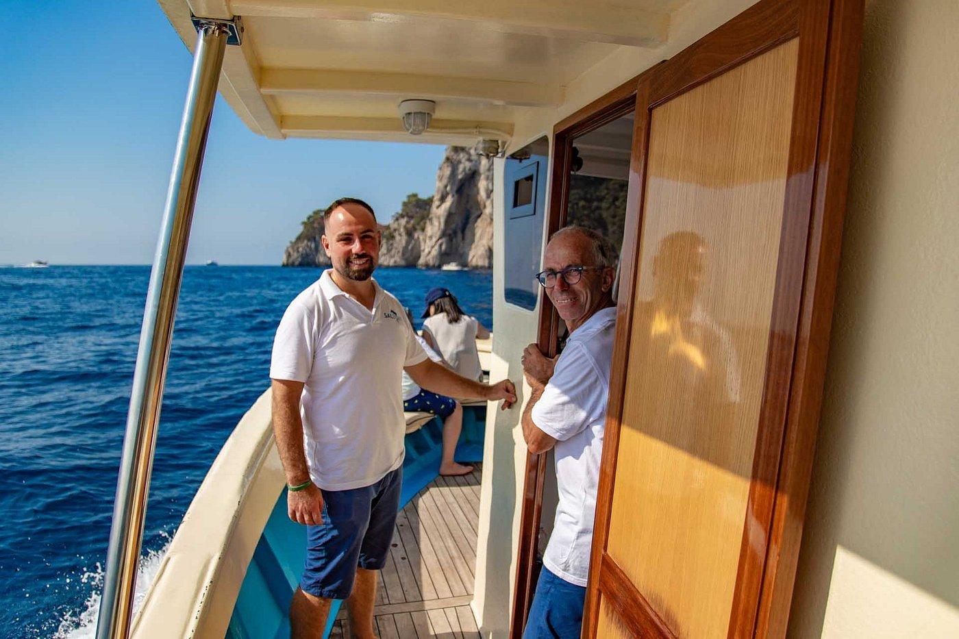 Sorrento Coast Sunset Cruise with Swim & Dinner