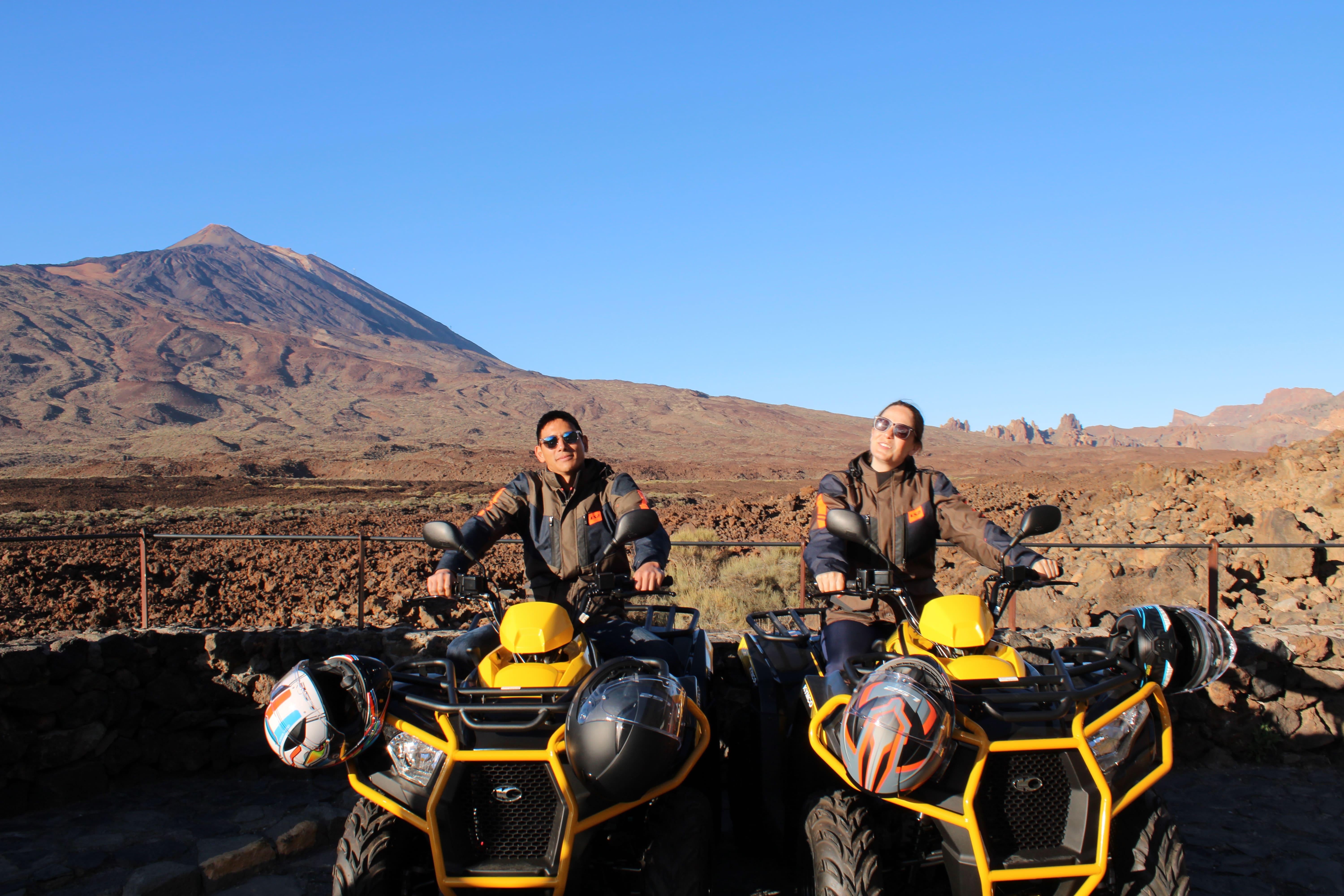 Mount Teide Guided Quad Bike Tour with Refreshments