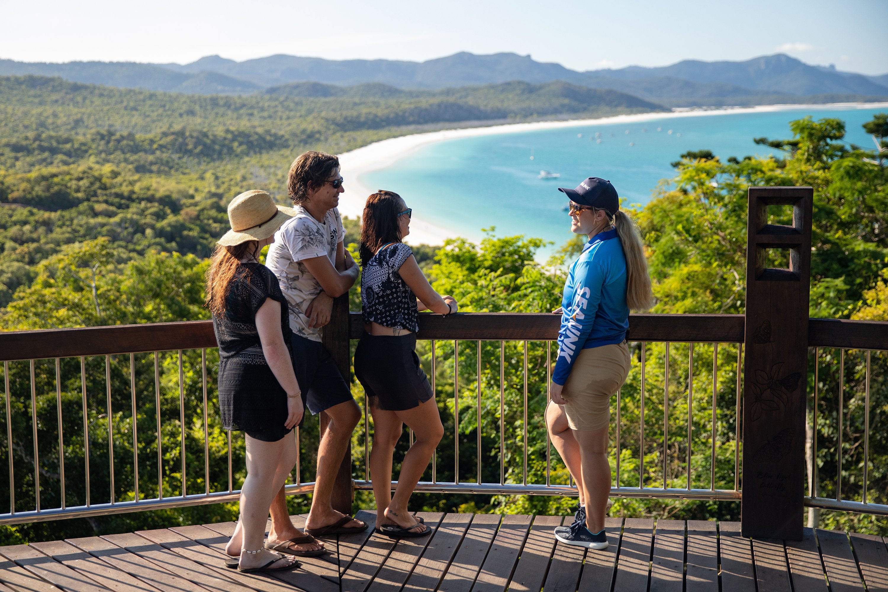 Whitehaven Beach & Hill Inlet Lookout Full-Day Catamaran Cruise