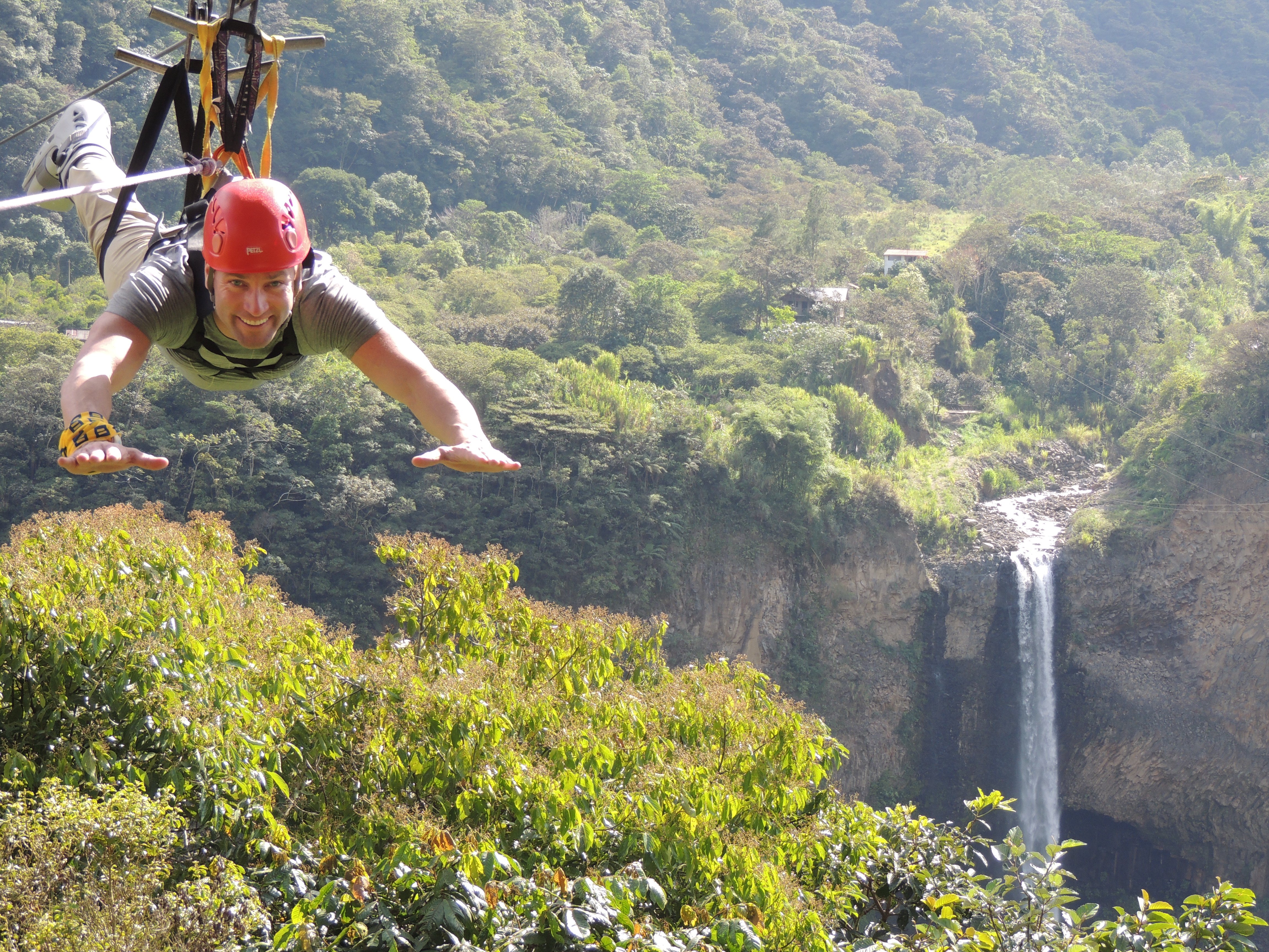 Quito to Baños & Upper Amazon Full-Day Adventure