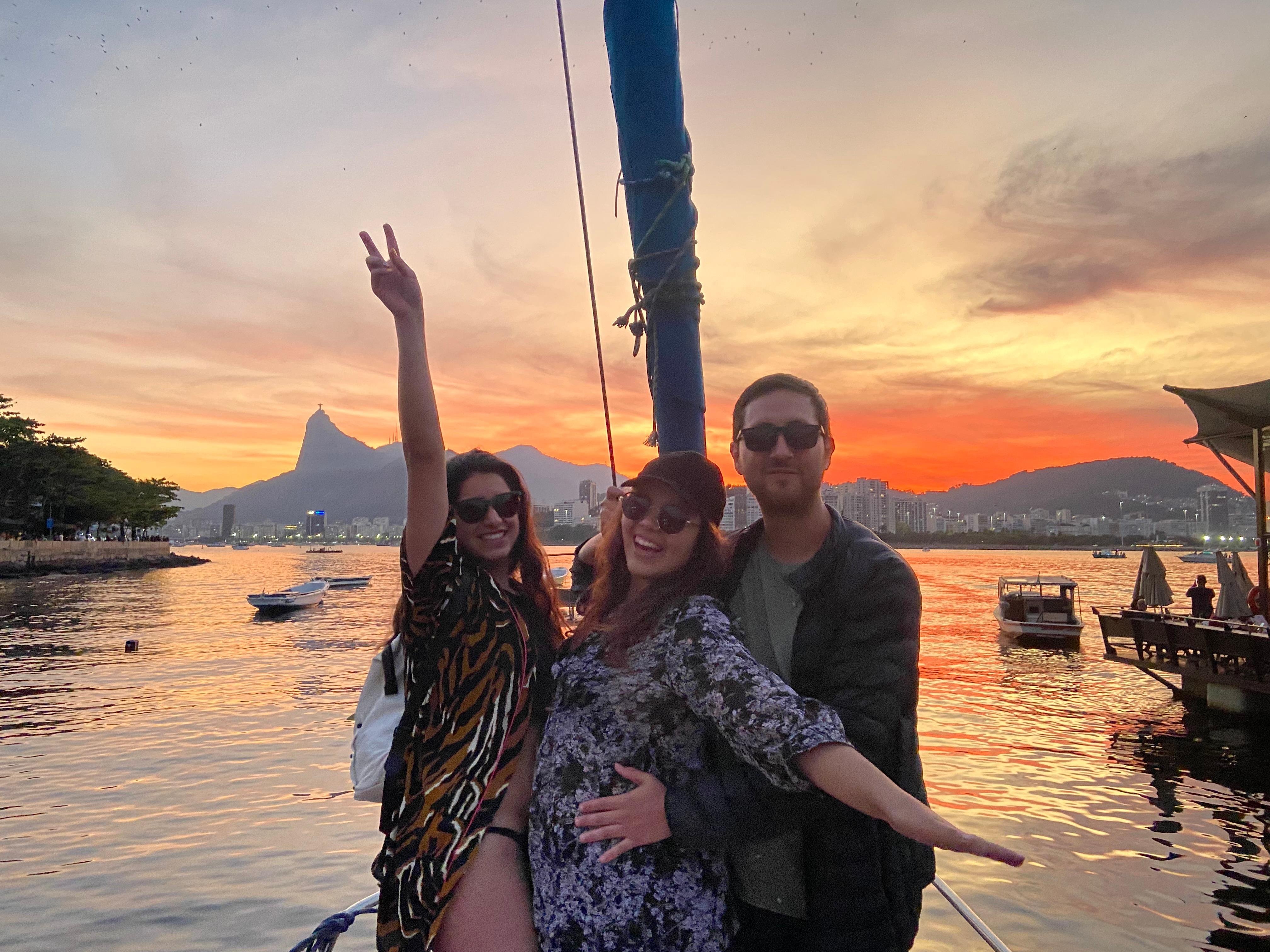 Rio de Janeiro Guanabara Bay Sunset Cruise with Open Bar