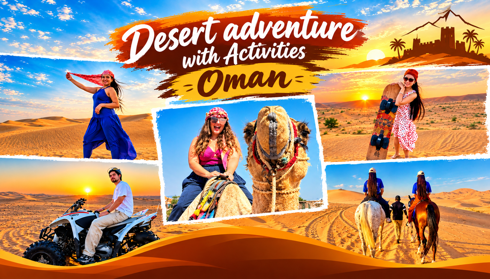 Wahiba Sands Desert Adventure with Quad Biking and Sunset