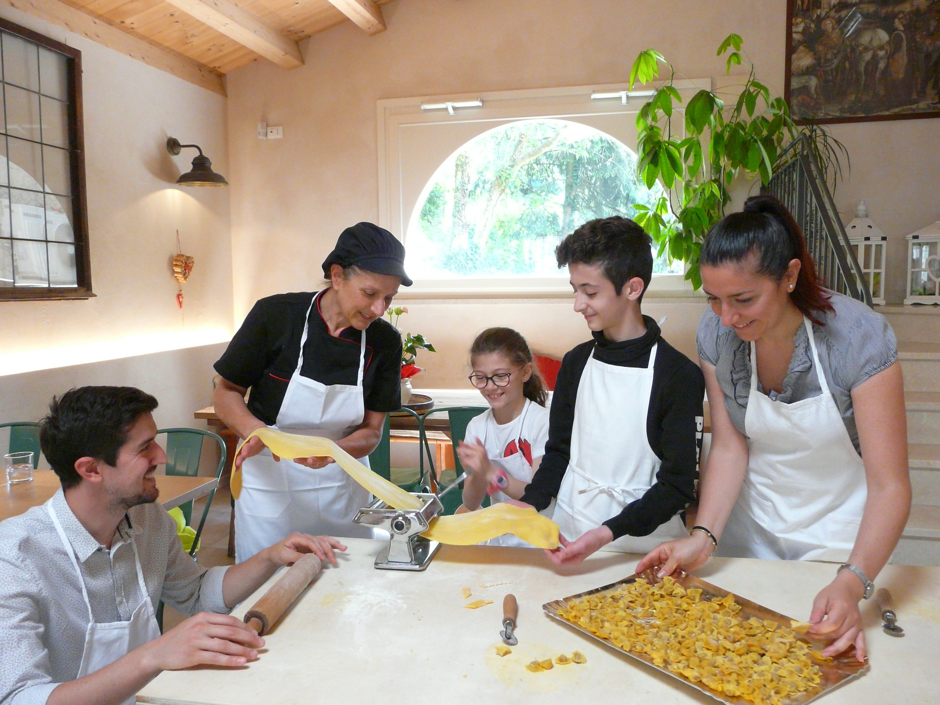 Verona Tortellini Workshop with Mamma Ivana