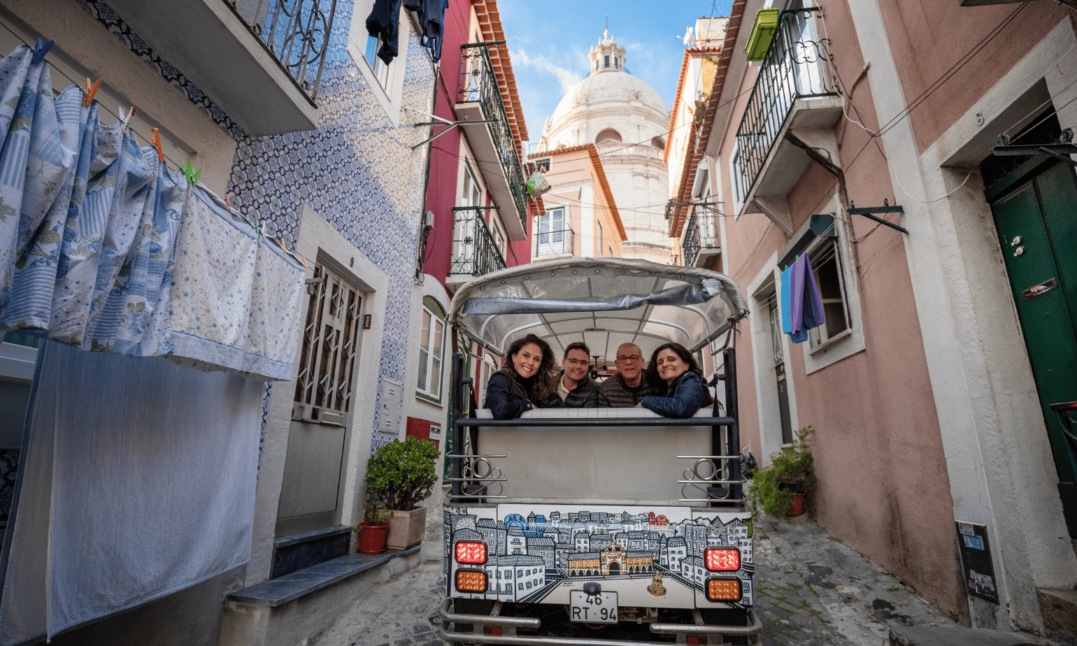 Lisbon Electric Tuk-Tuk Private City Tour