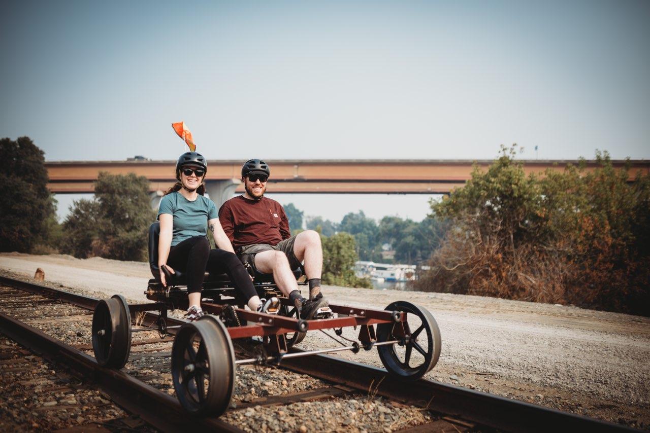 Yolo Countryside Rail Bike Adventure