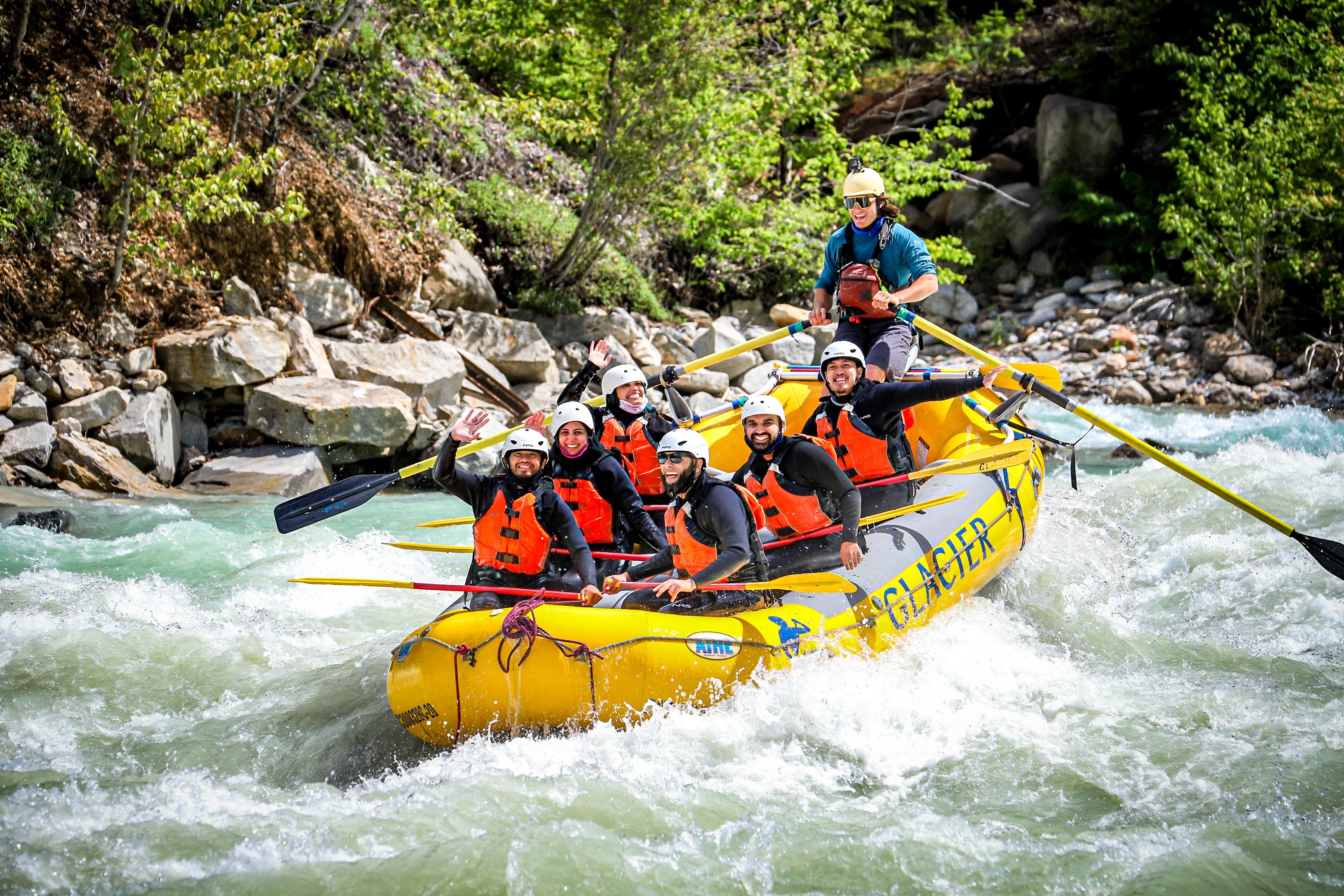 Kicking Horse River whitewater rafting in Golden, BC — Canadian Rockies rafting (15)