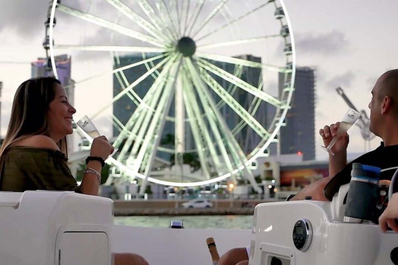 Private BYOB Boat Charter on Miami Bay