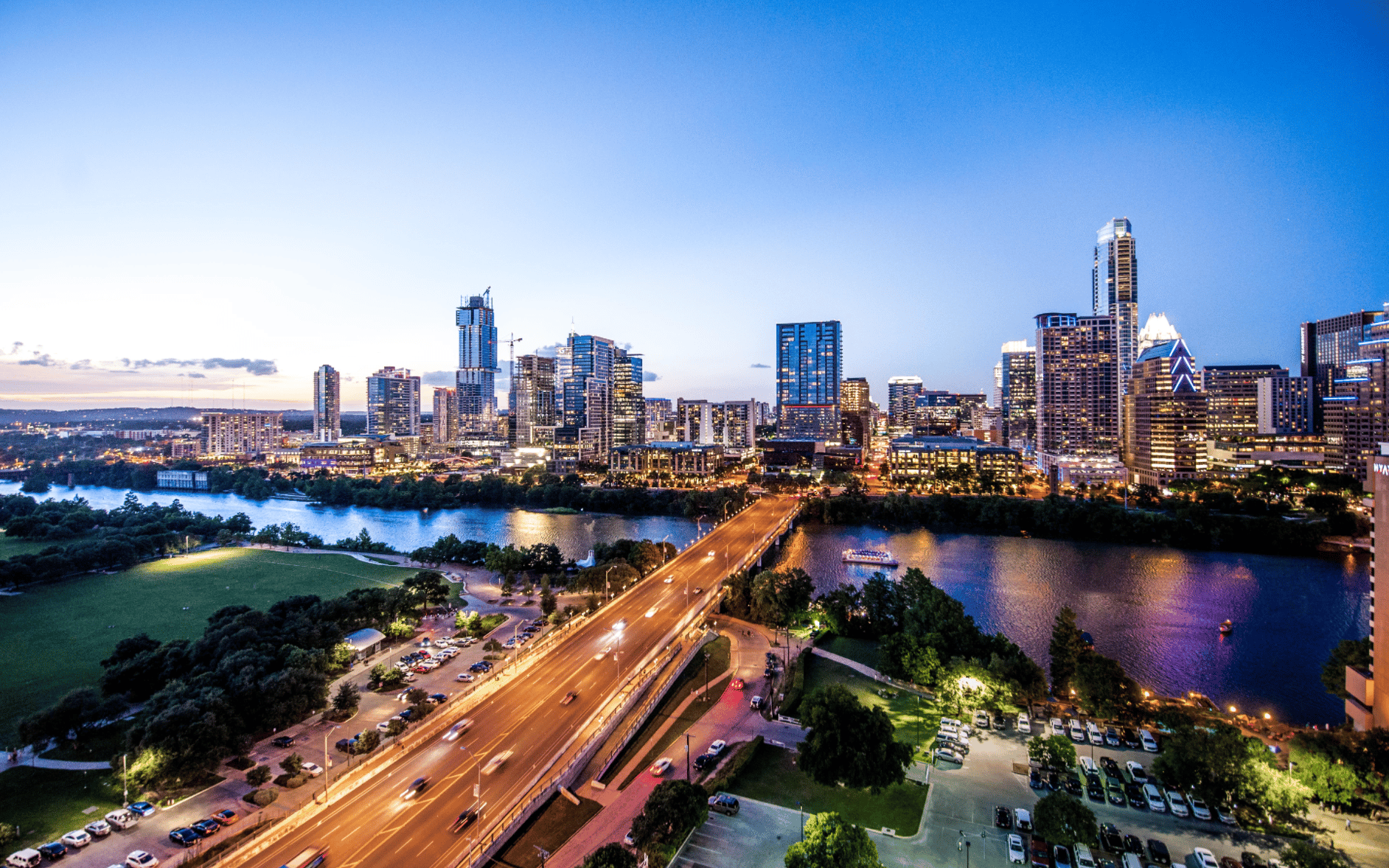 Austin Sunset Sightseeing Tour & Boat Cruise