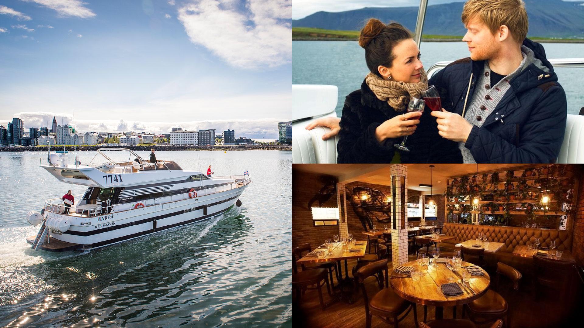 Reykjavik Old Harbour Cruise & 3-Course Dinner
