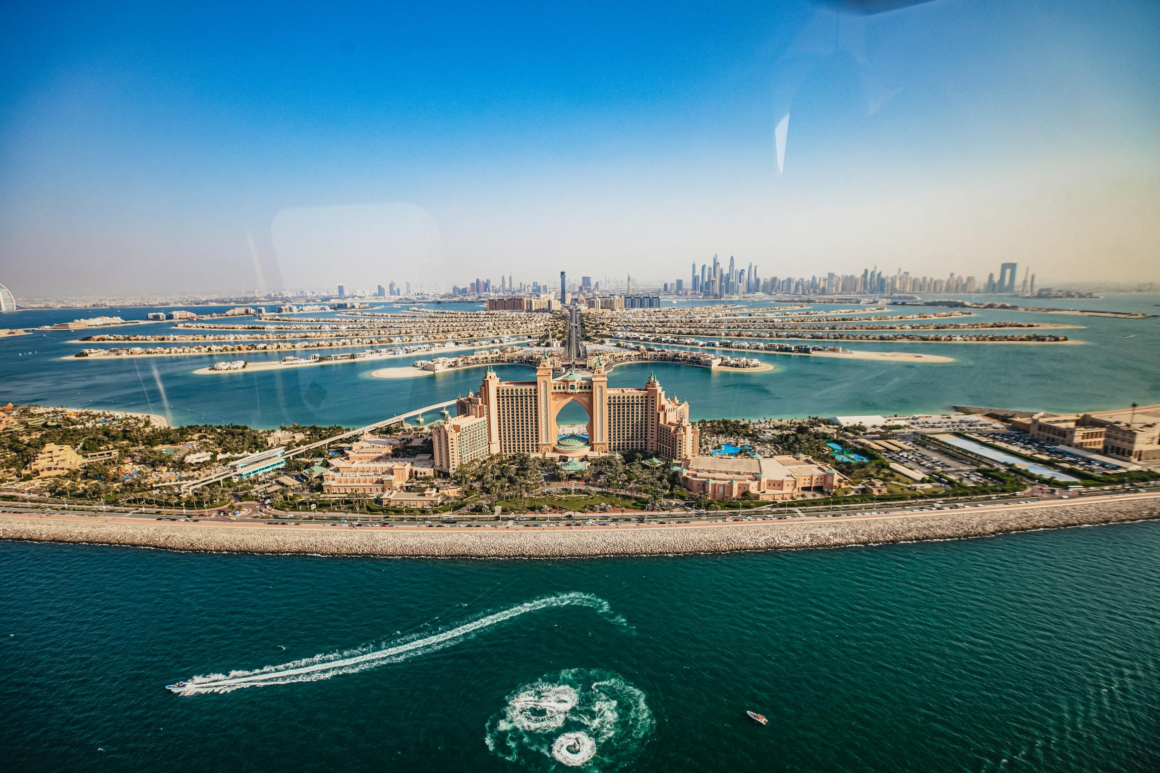 Dubai Helicopter Sightseeing Ride from Atlantis The Palm
