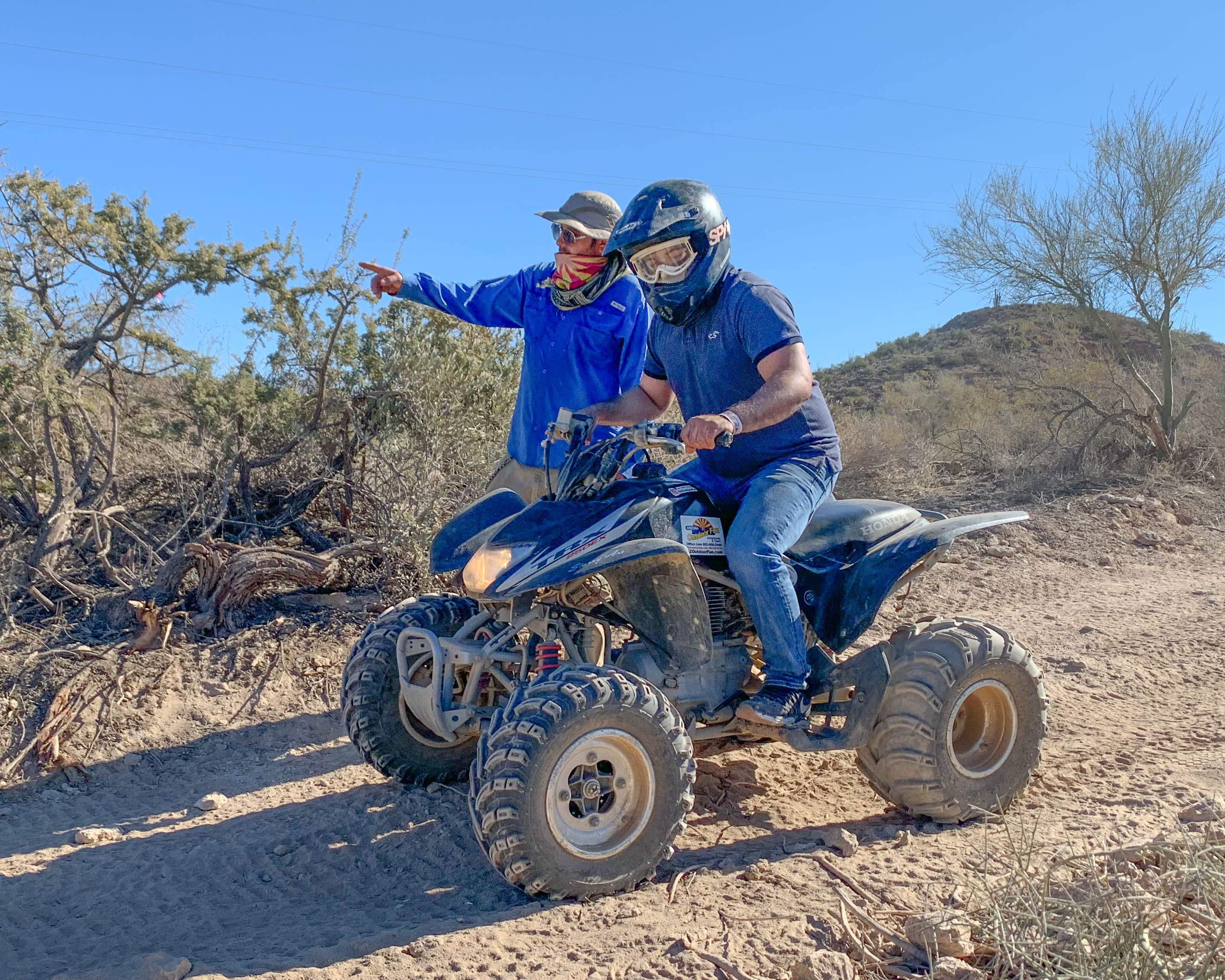 Phoenix ATV Desert Training Session