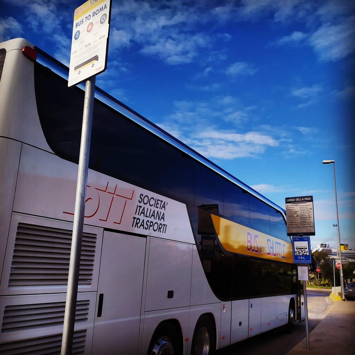 Civitavecchia Port to Rome Termini Shuttle Transfer