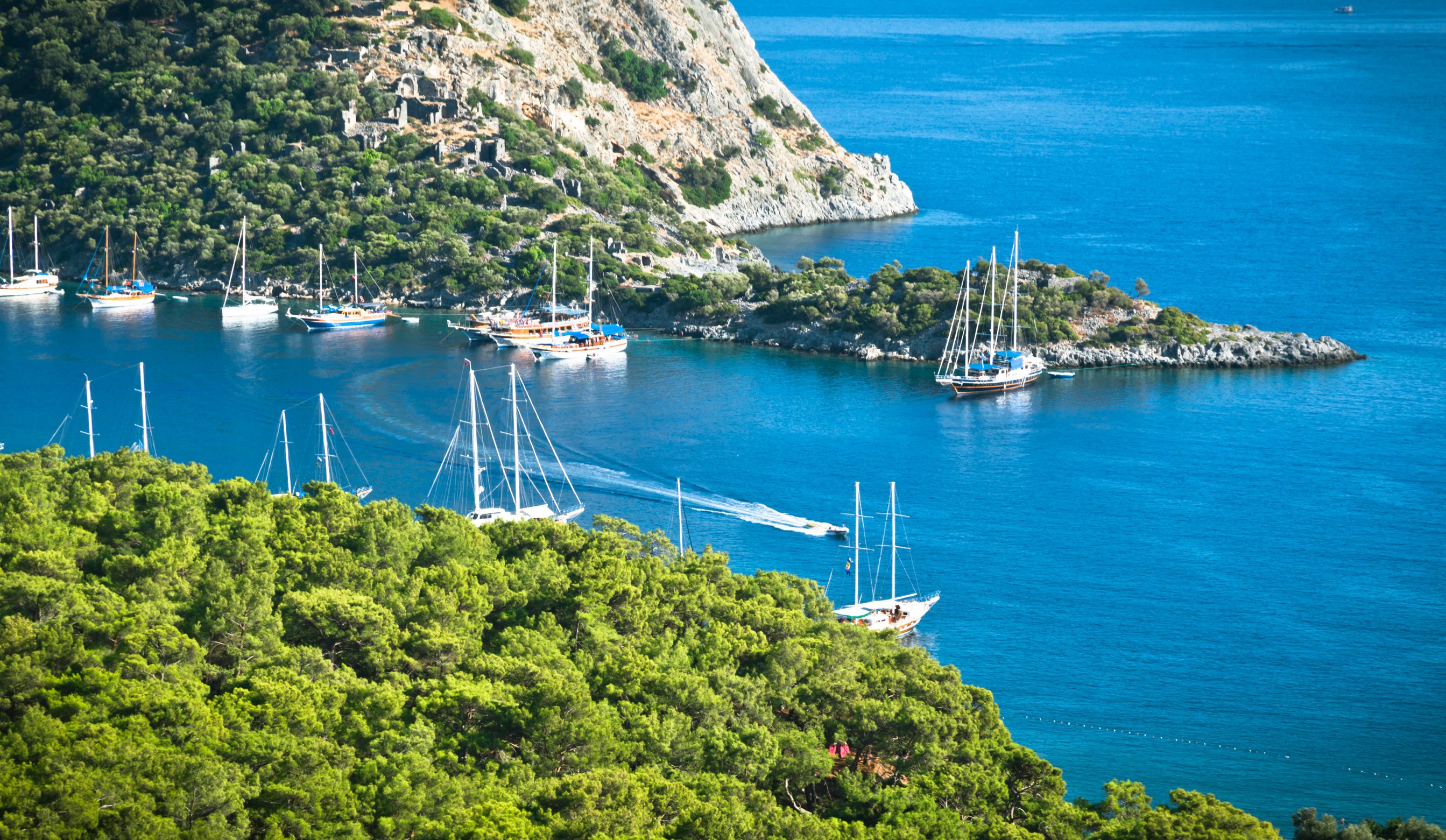 Fethiye Bay Island-Hopping Sailing Adventure with Lunch