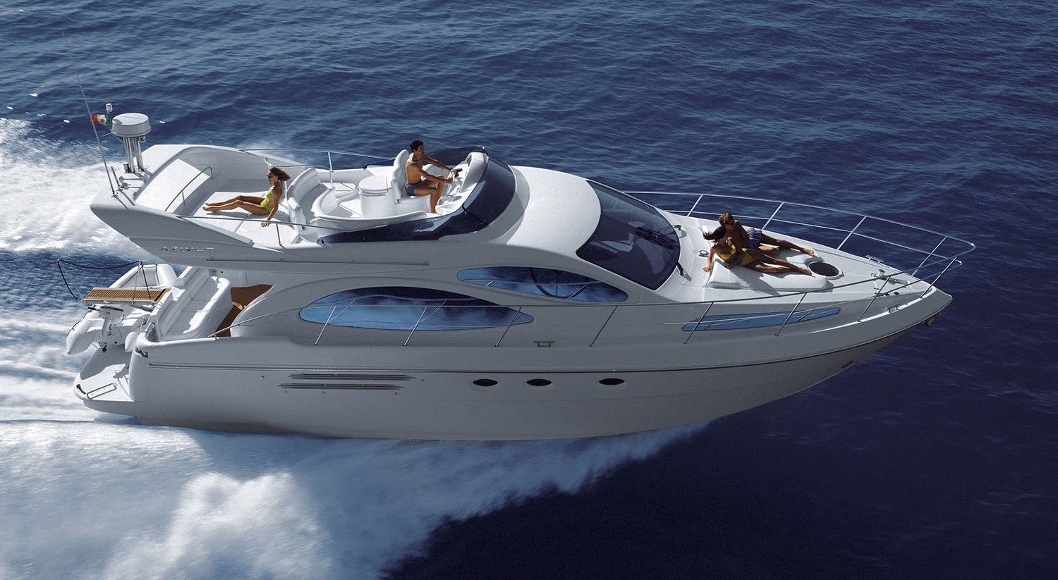 Private Azimut 46 Motor Yacht Charter in Barcelona