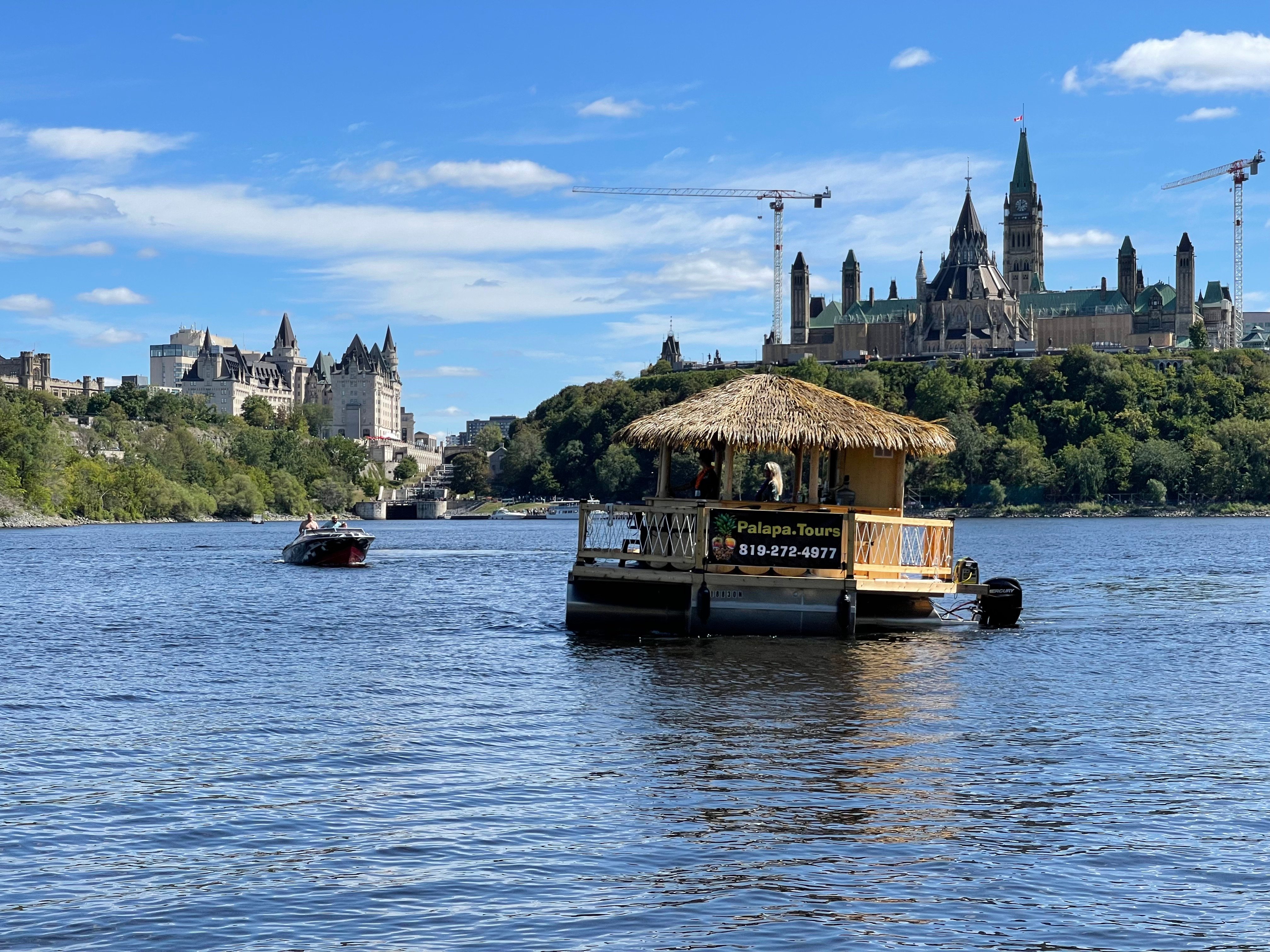 Ottawa River Floating Tiki Bar Cruise