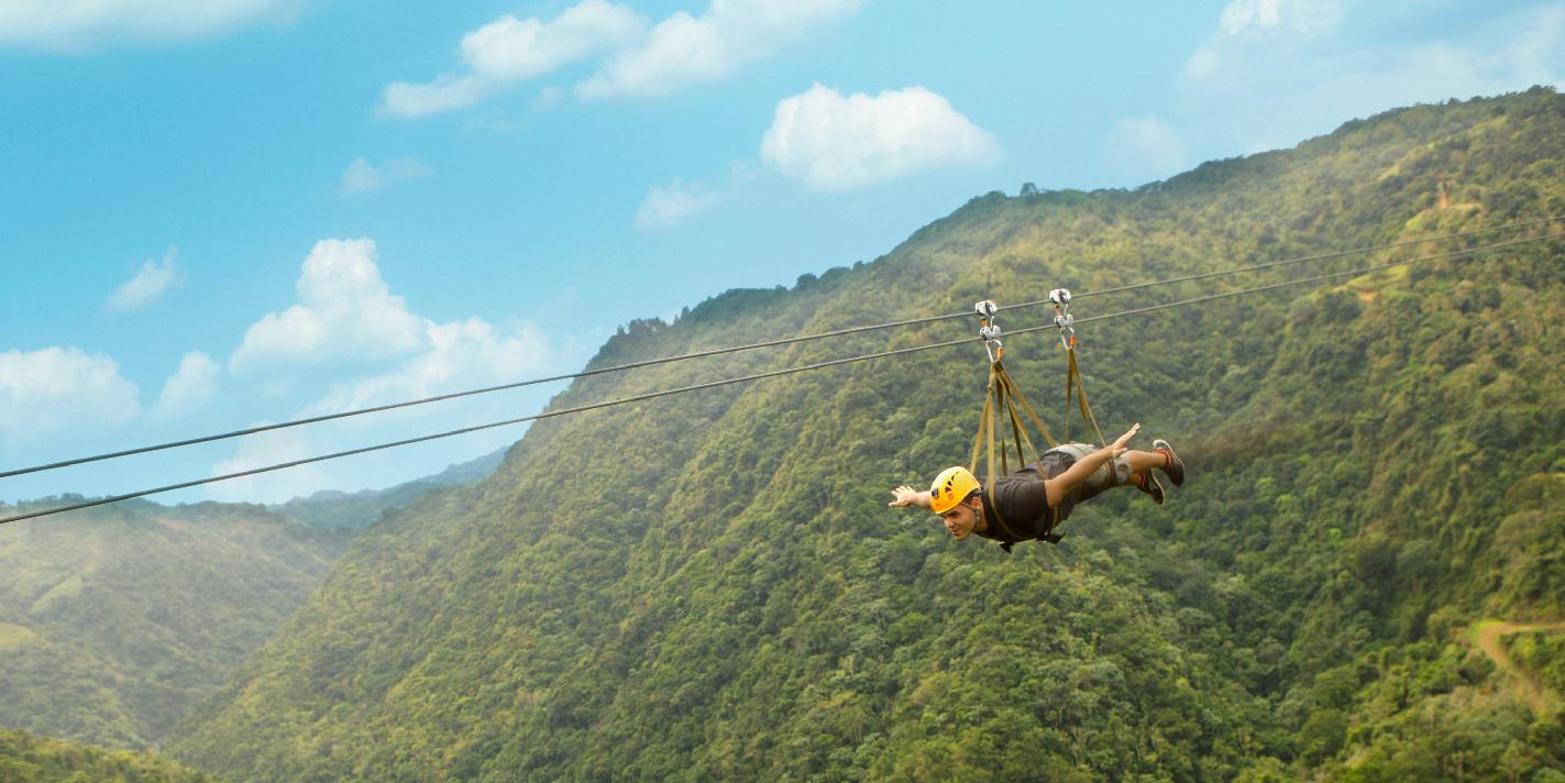 The Beast Zipline at Toro Verde Adventure Park