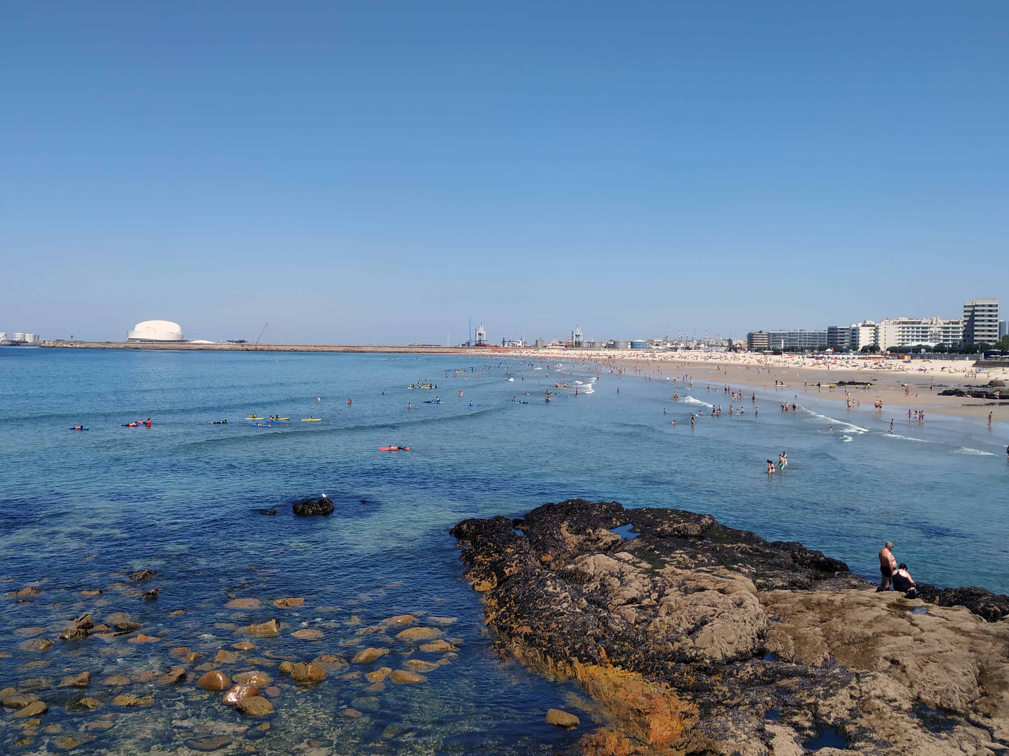 Eco-Friendly Coastal Drive: Porto to Matosinhos
