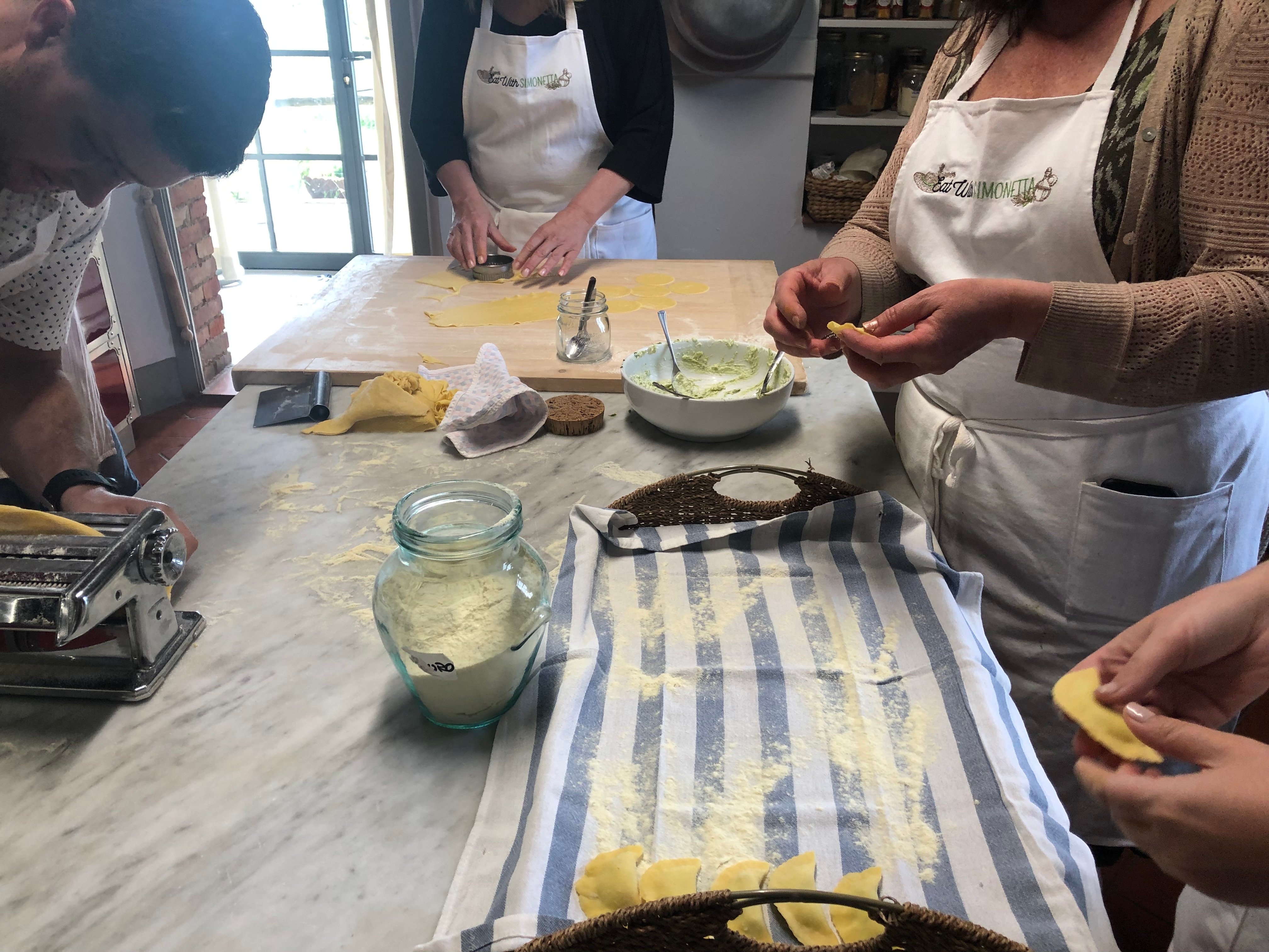 pizza making class in Cortona — photo 5