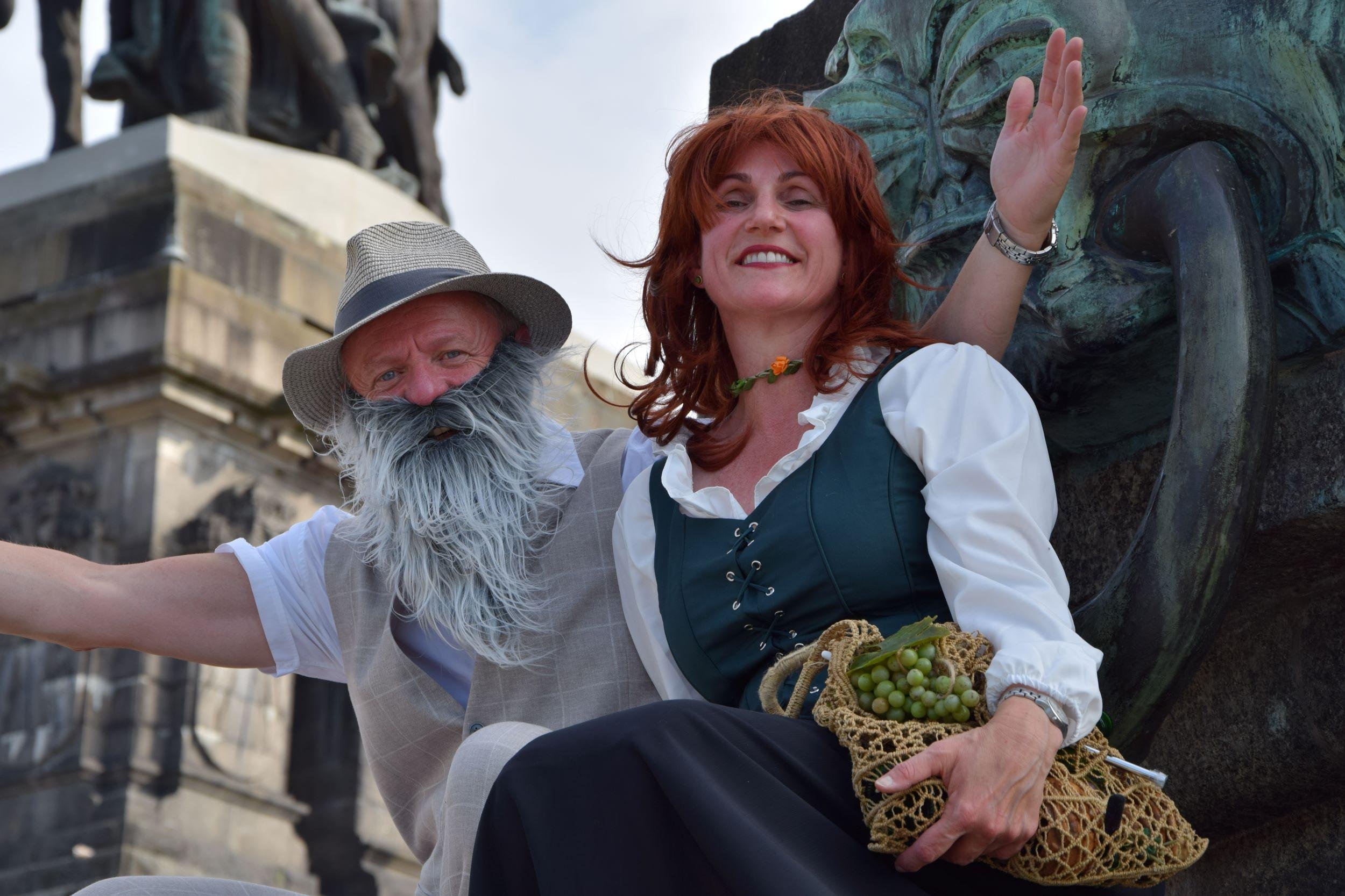 Moselle Meets Rhine: Theatrical Walking Tour in Koblenz