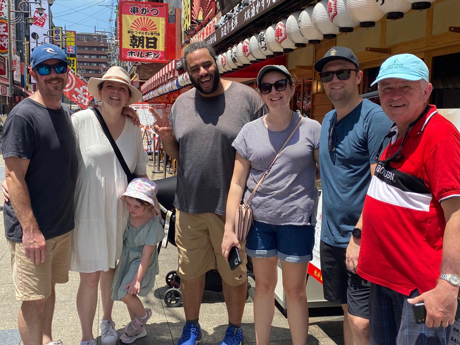 Private Customizable Osaka Walking Tour with Local Guide