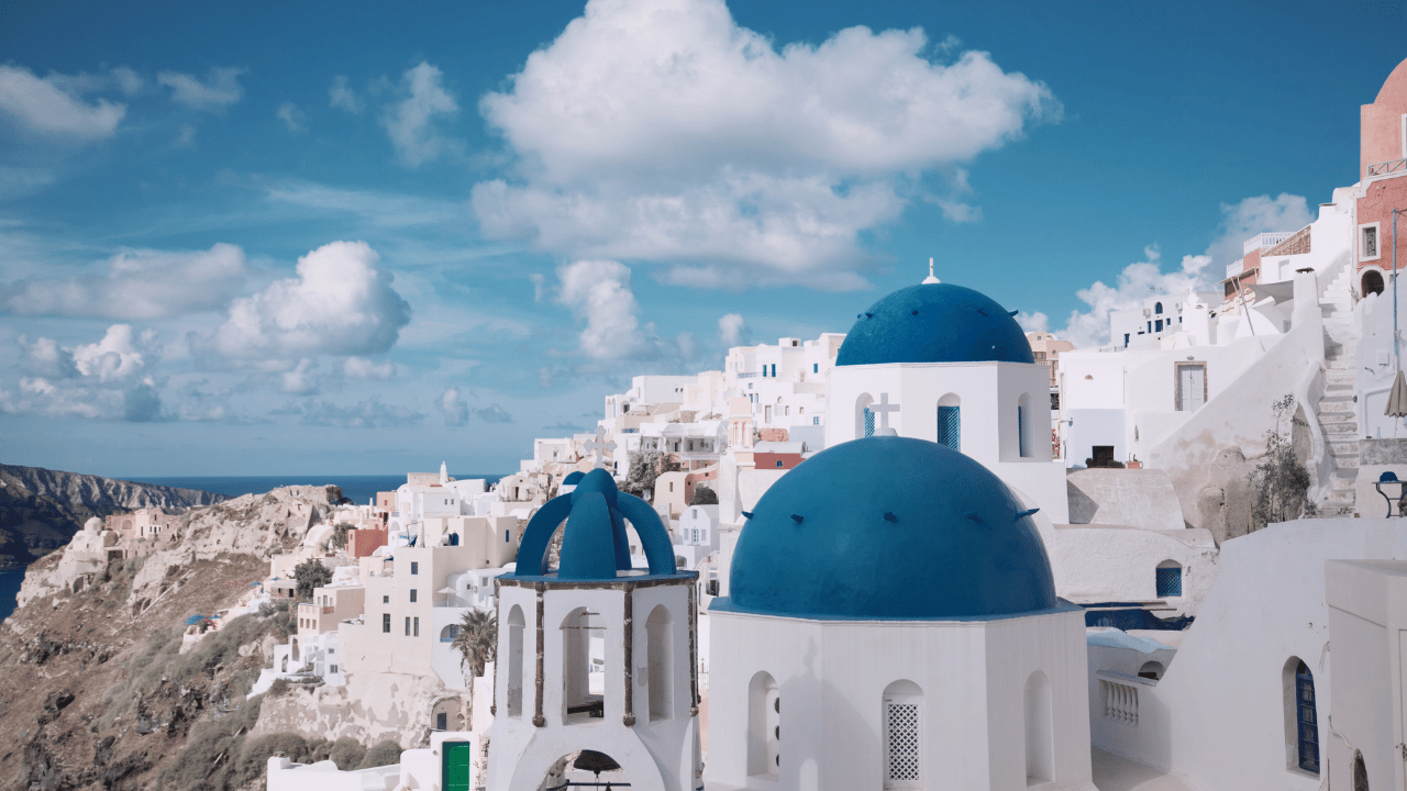 Santorini day trip from Crete — Oia and Fira caldera views — image 1
