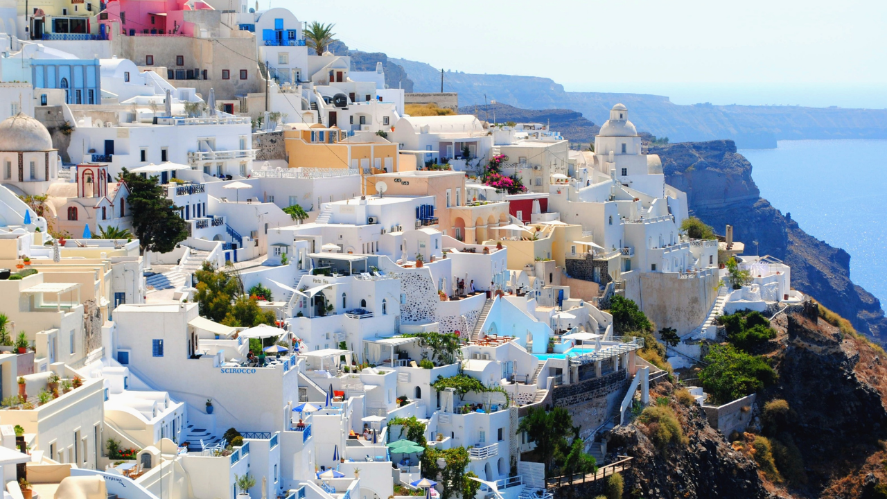 Santorini day trip from Crete — Oia and Fira caldera views — image 6