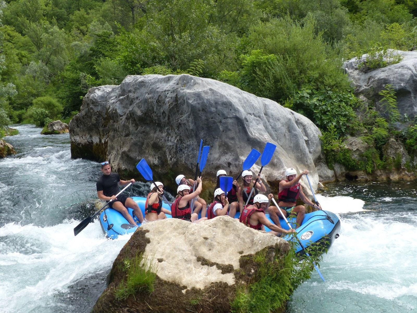 Cetina River Rafting & Cliff Jumping Adventure from Omiš