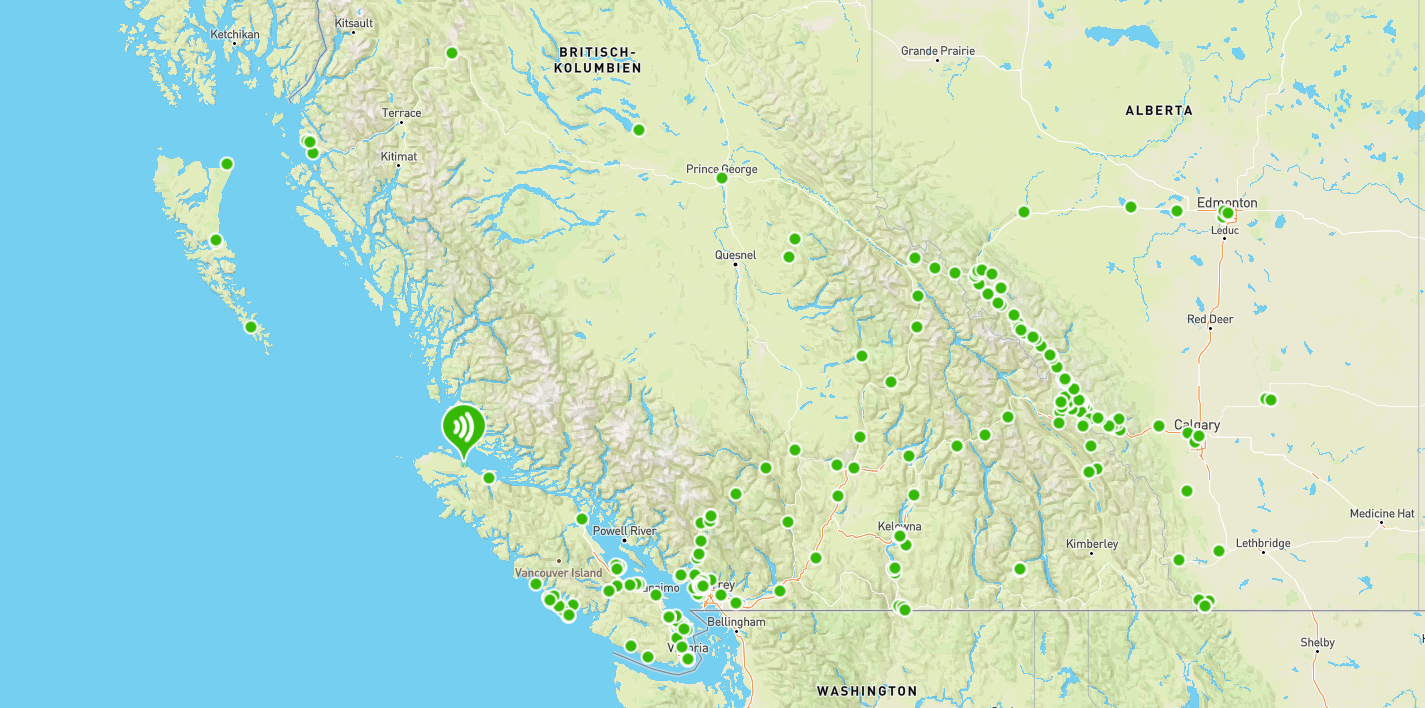 Western Canada Self-Drive Audio Tour