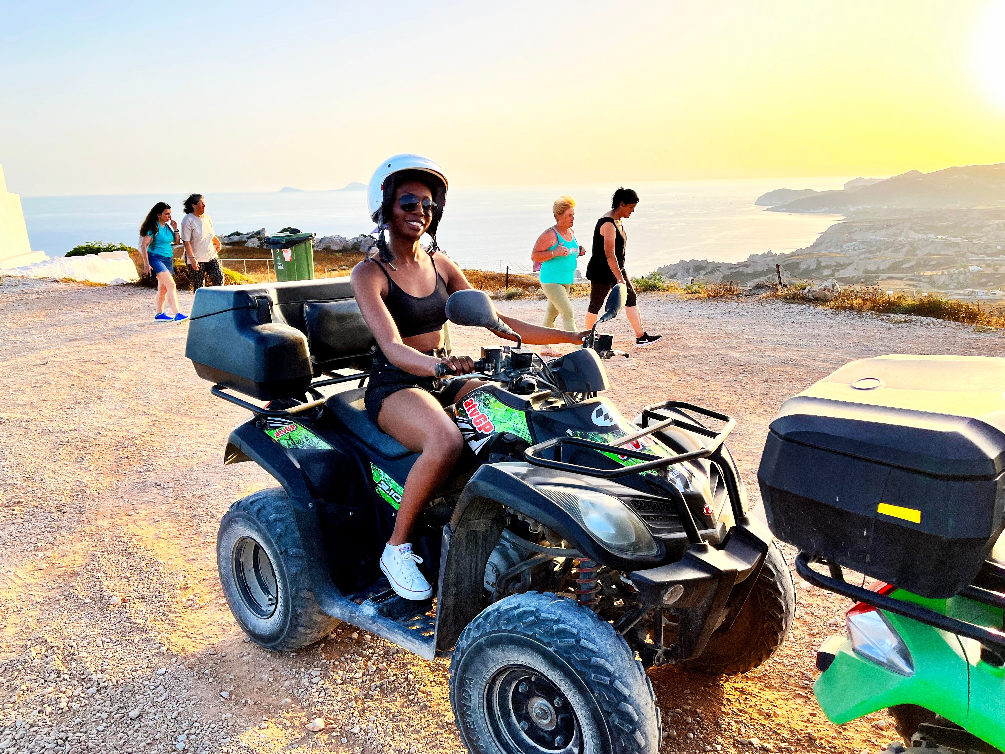 Santorini ATV quad bike tour — caldera views and off-road trails — image 13