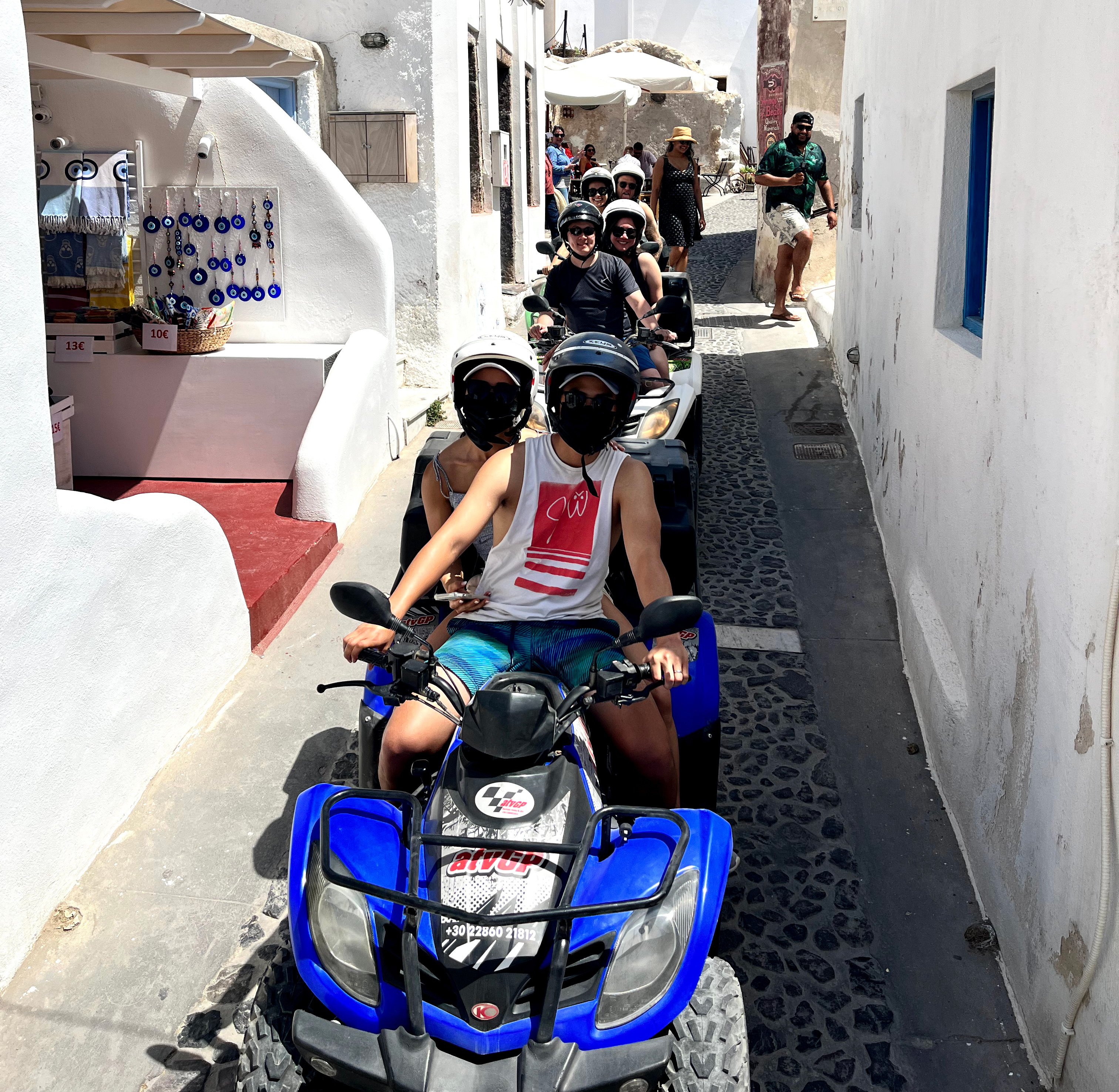 Santorini ATV quad bike tour — caldera views and off-road trails — image 11