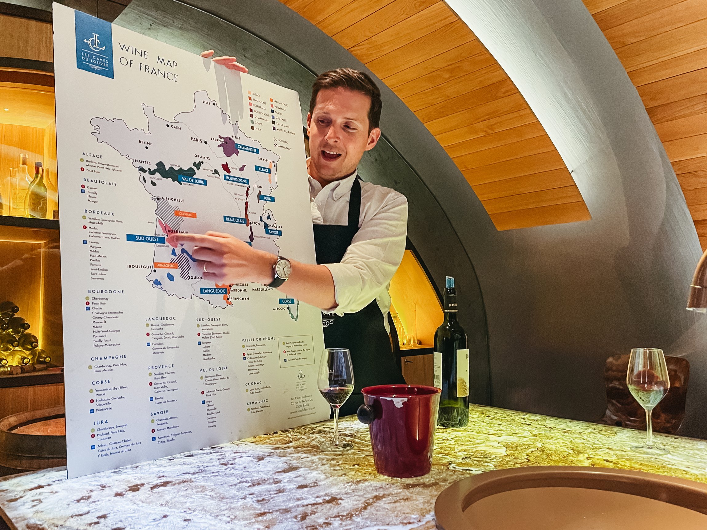 wine tasting in Paris — photo 1