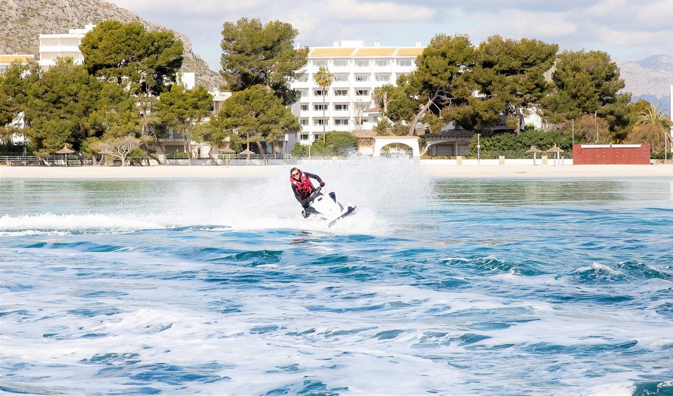 Alcudia Bay Jet Ski Experience with Photo Package