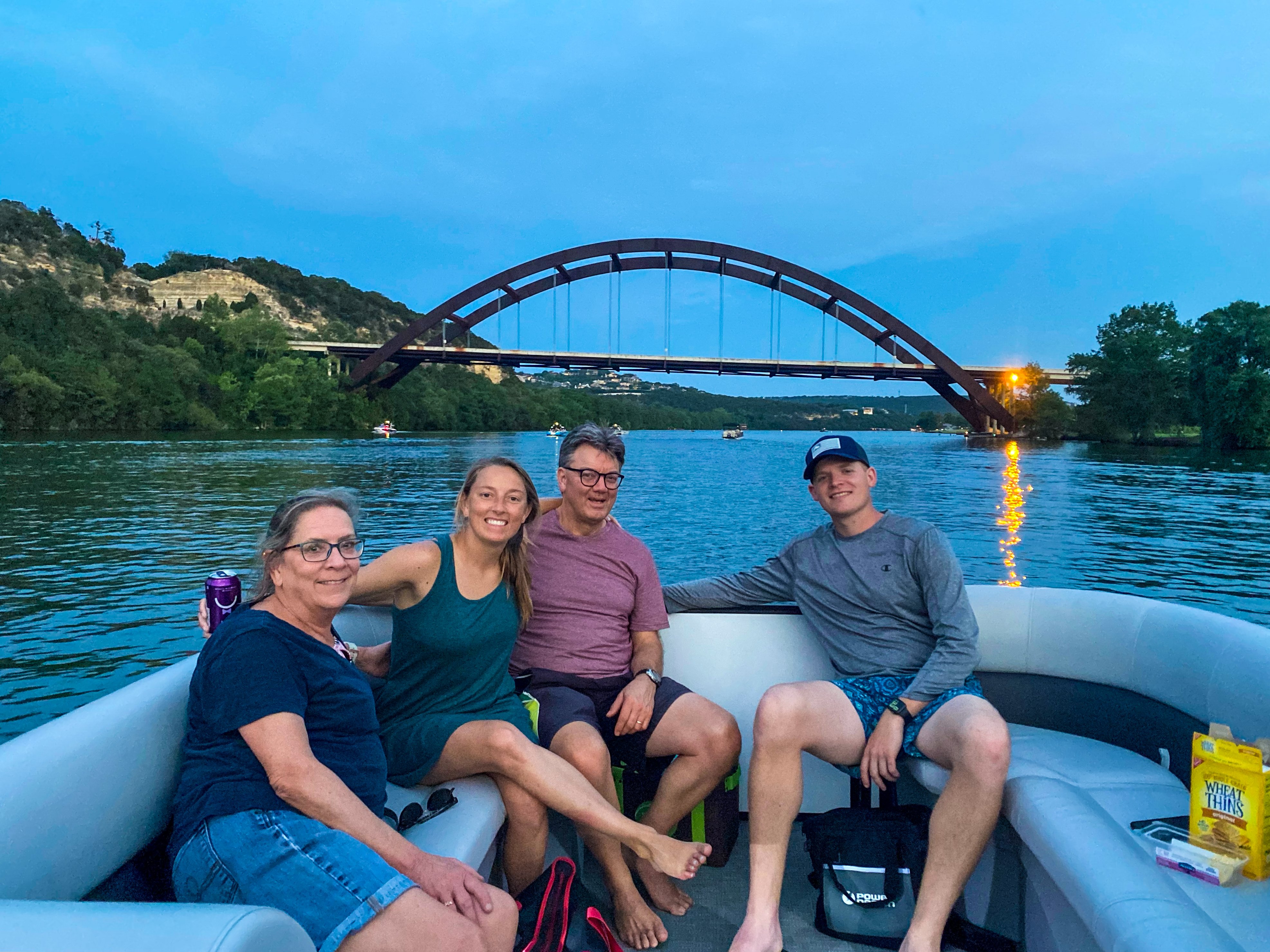 Austin: Scenic Lake Austin Guided Boat Cruise