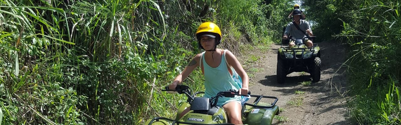 Off-Road ATV Adventure Through St Kitts Jungle