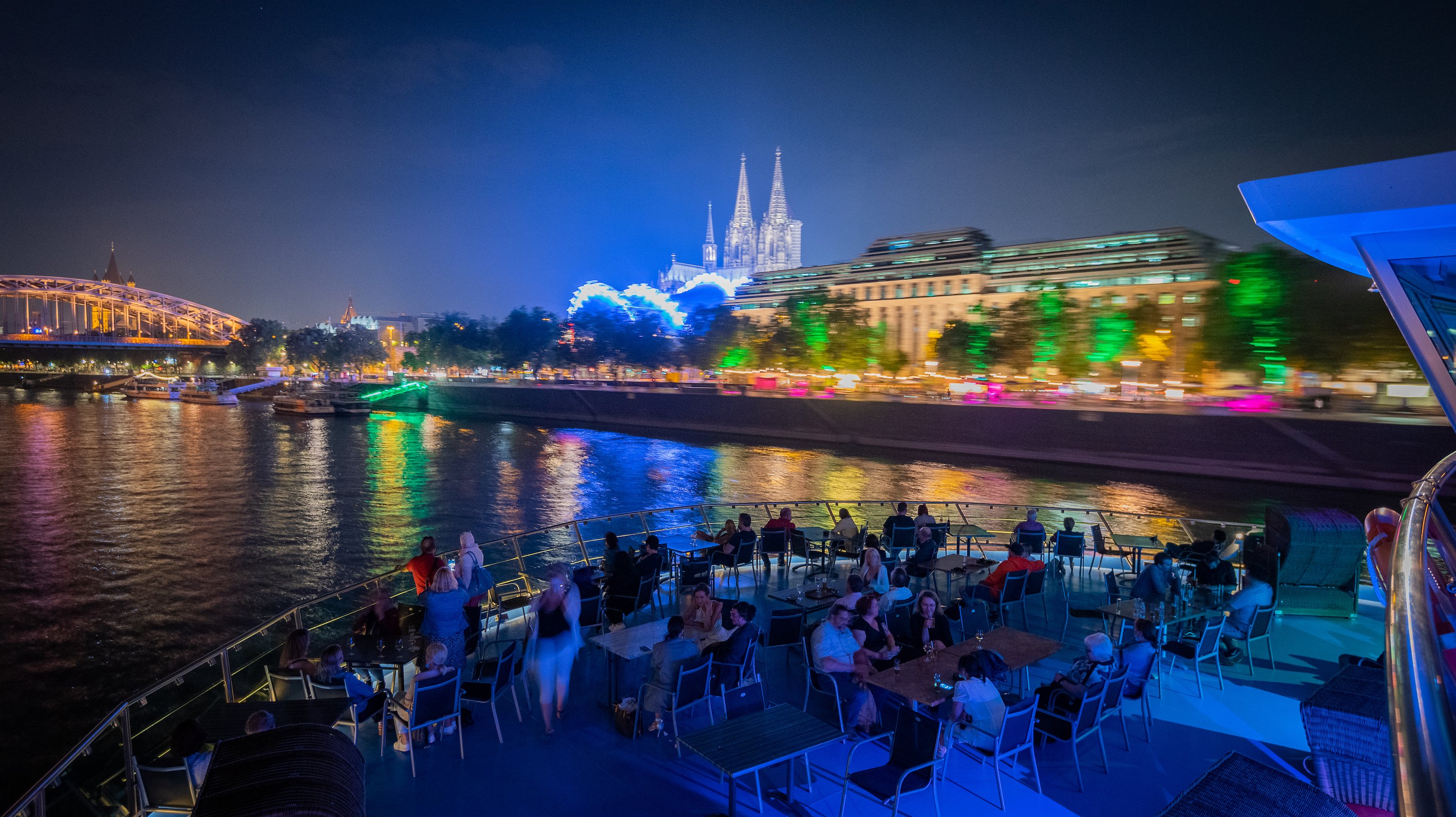 Köln KölnTriangle moderne Skyline